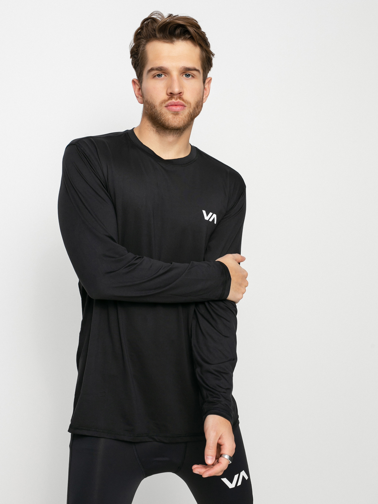 Longsleeve RVCA Sport Vent Lycra (black)