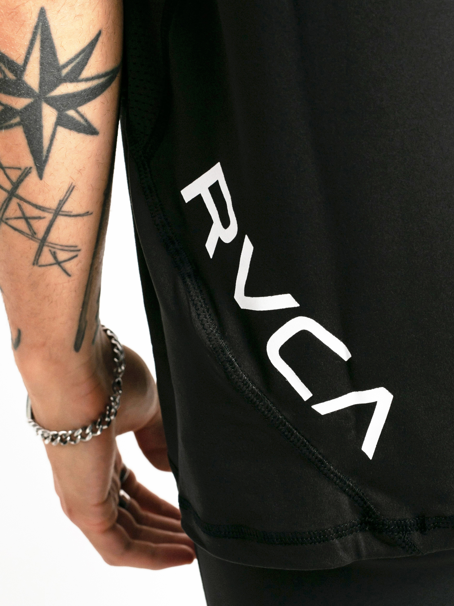 T-shirt RVCA Sport Vent Lycra (black)