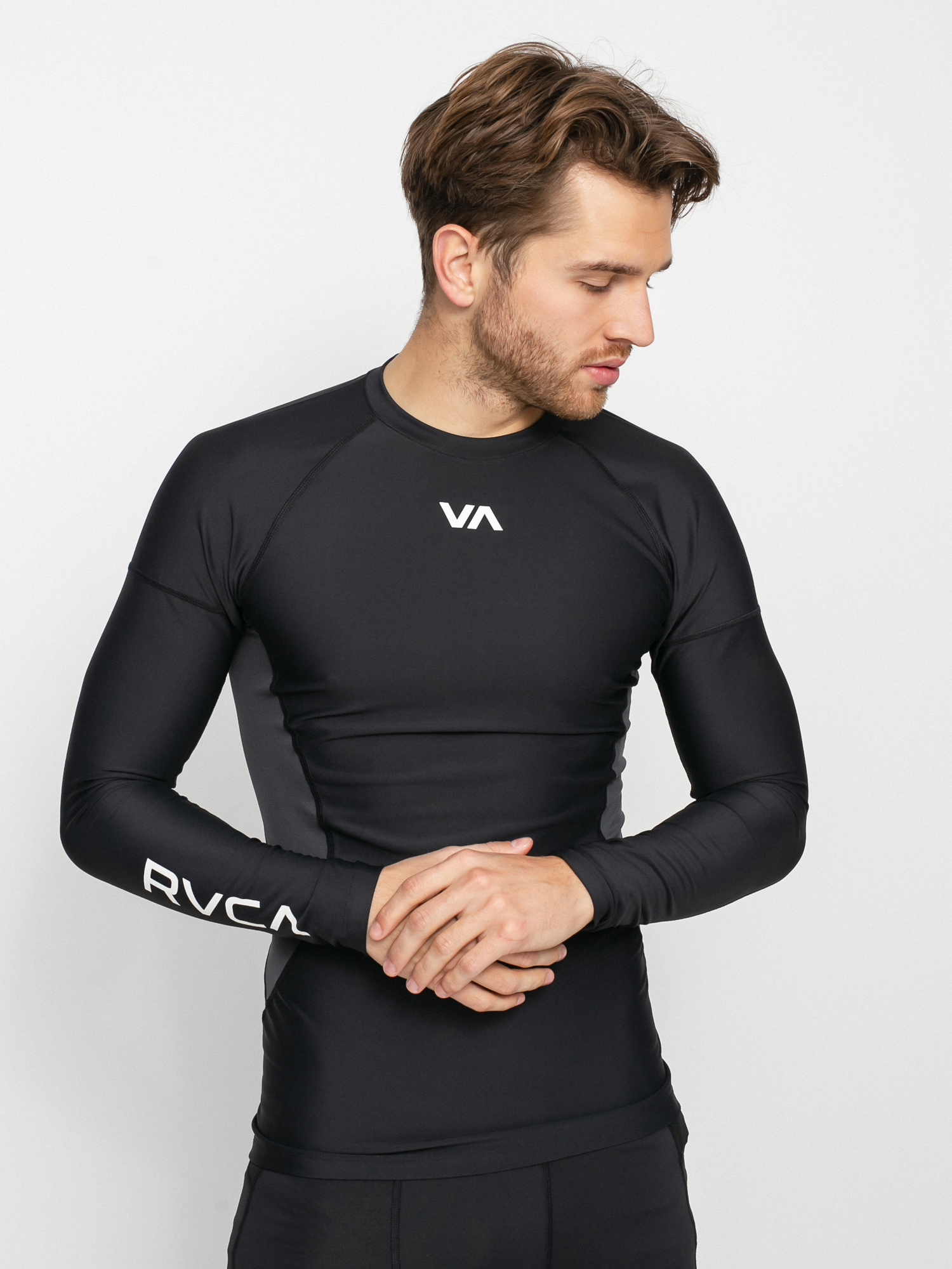 Longsleeve RVCA Compression Lycra (black)