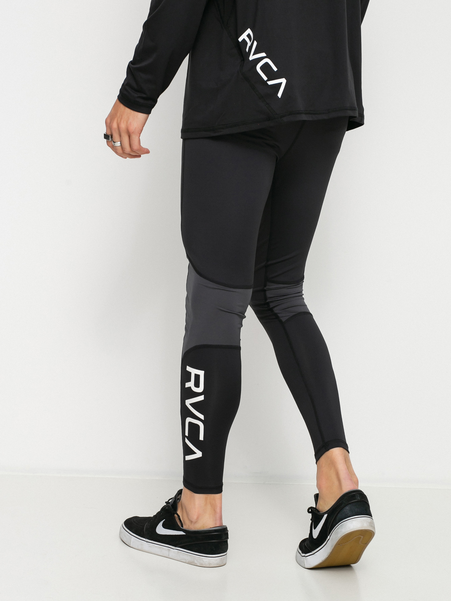 Spodnie RVCA Compression Lycra (black)
