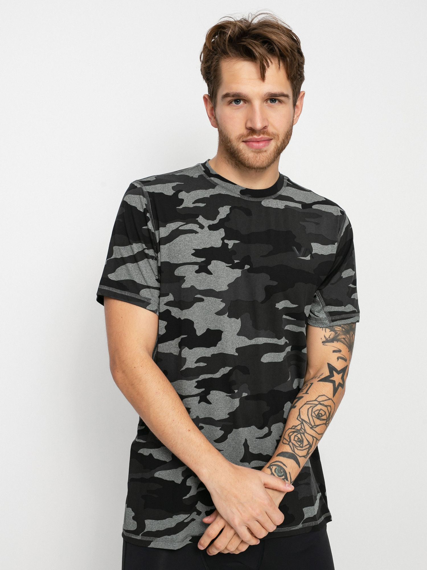 T-shirt RVCA Sport Vent Lycra (camo ii)