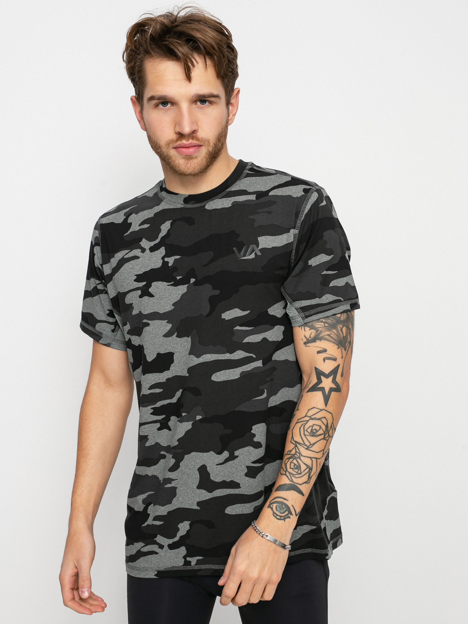 T-shirt RVCA Sport Vent Lycra (camo ii)