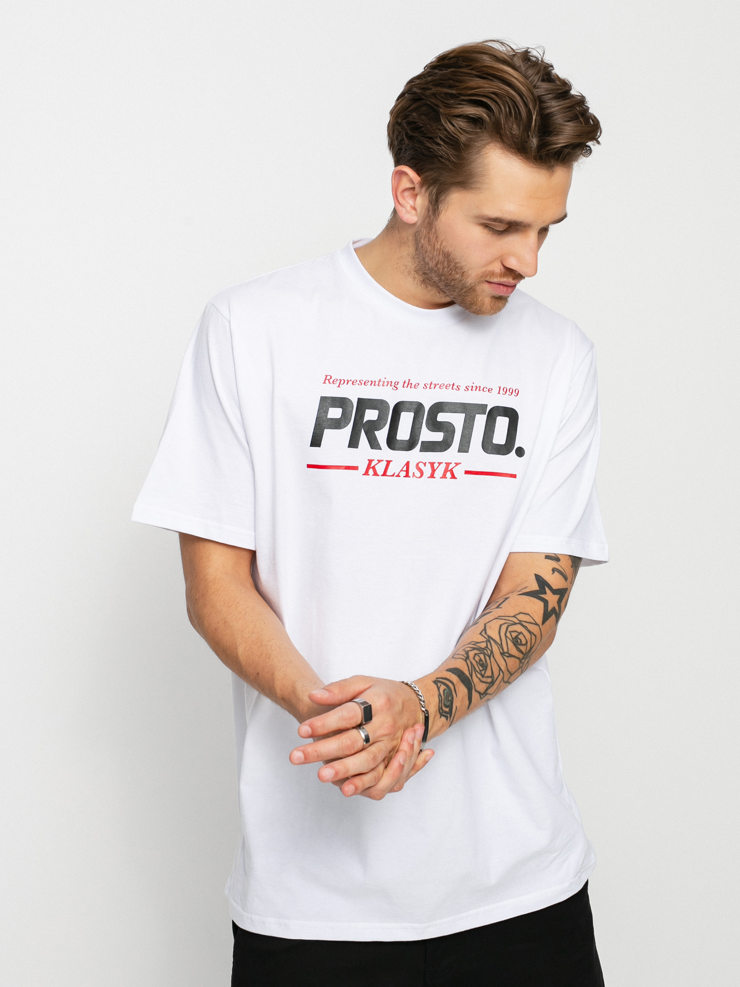 T-shirt Prosto Krack (white)