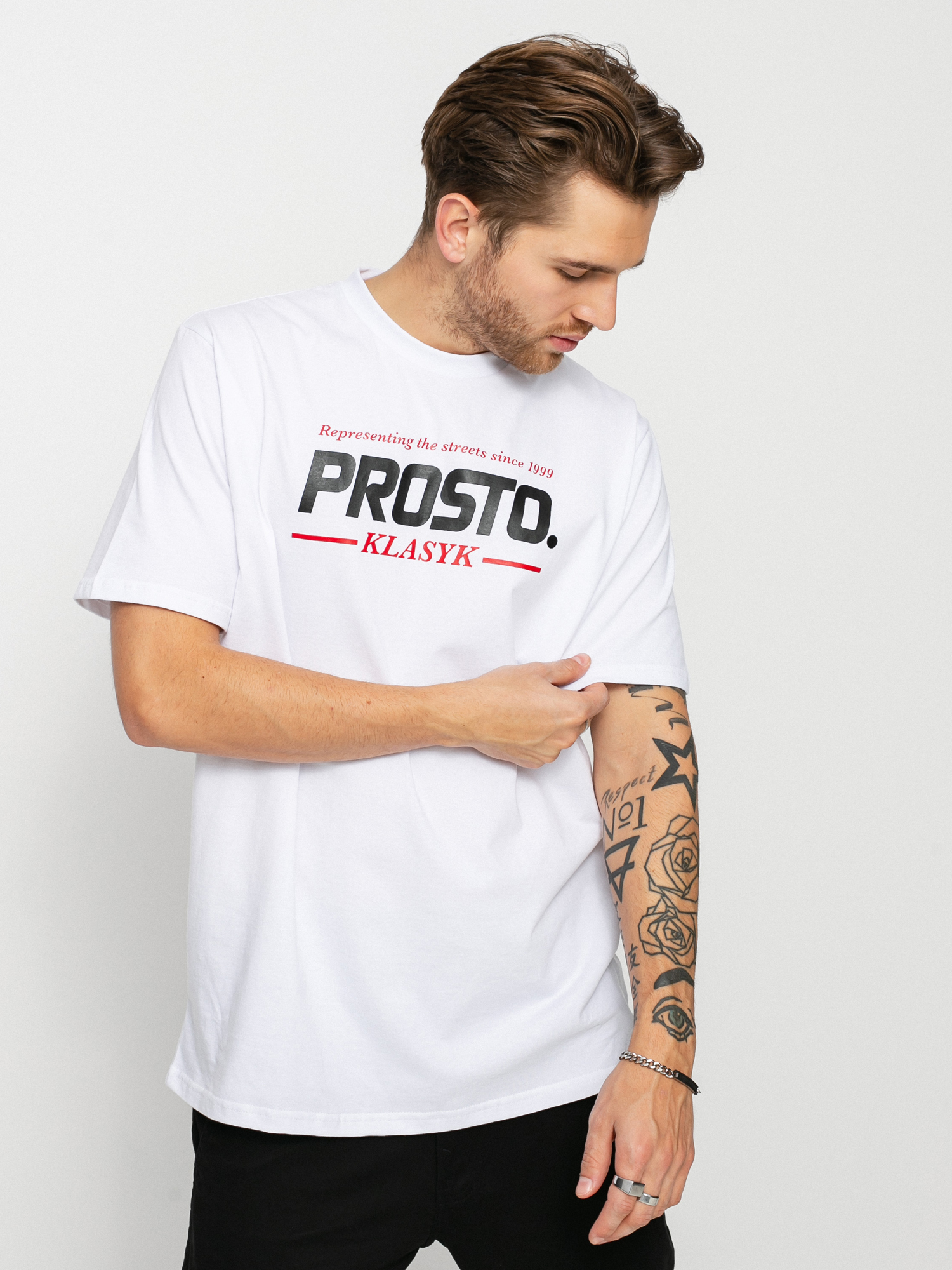 T-shirt Prosto Krack (white)