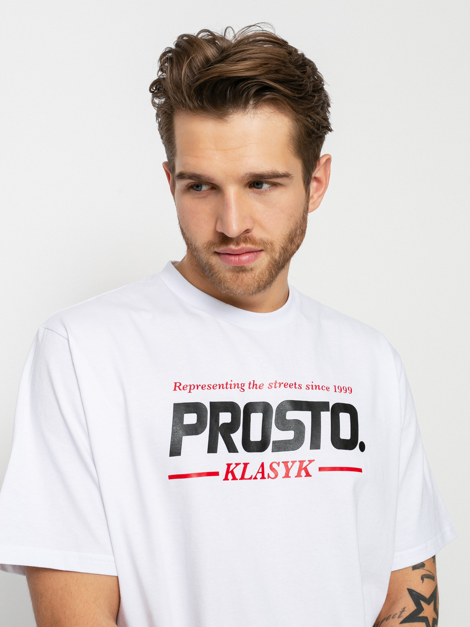T-shirt Prosto Krack (white)