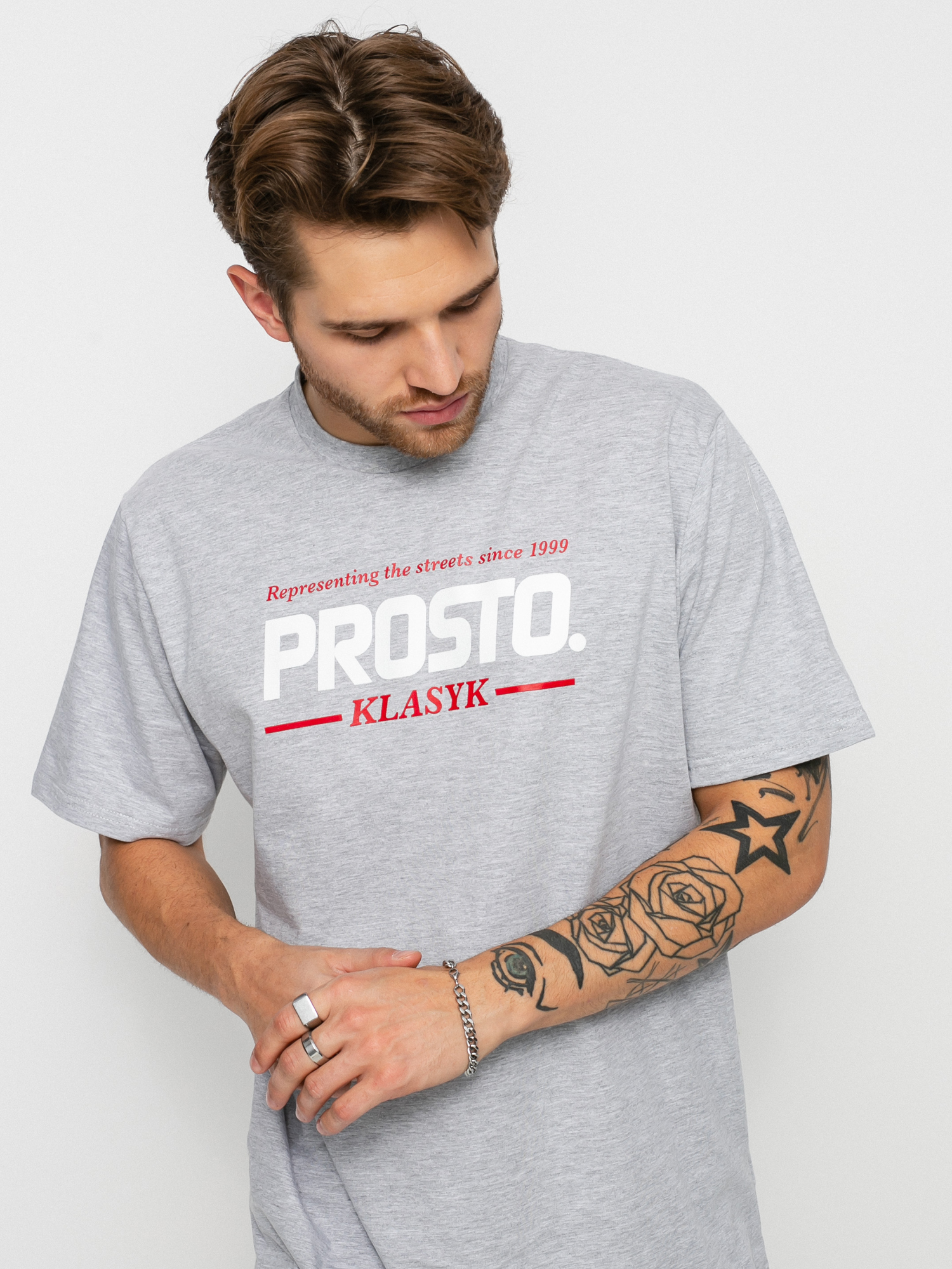 T-shirt Prosto Krack (grey)