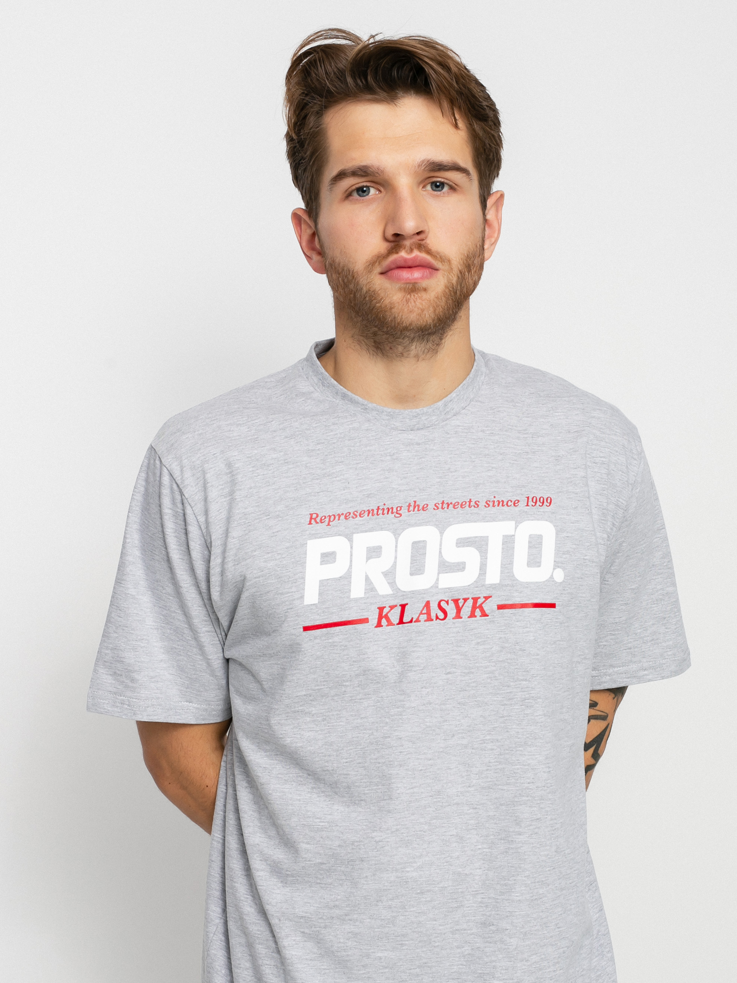 T-shirt Prosto Krack (grey)