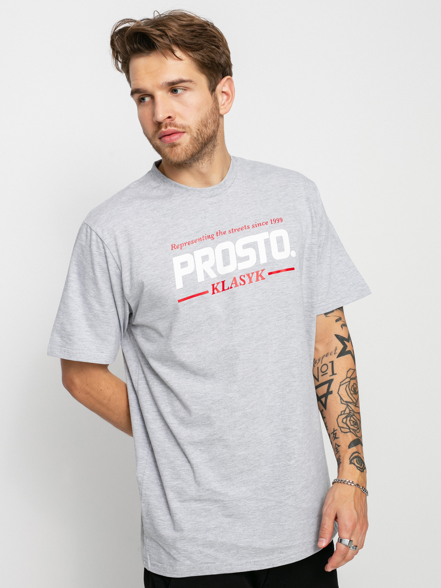 T-shirt Prosto Krack (grey)