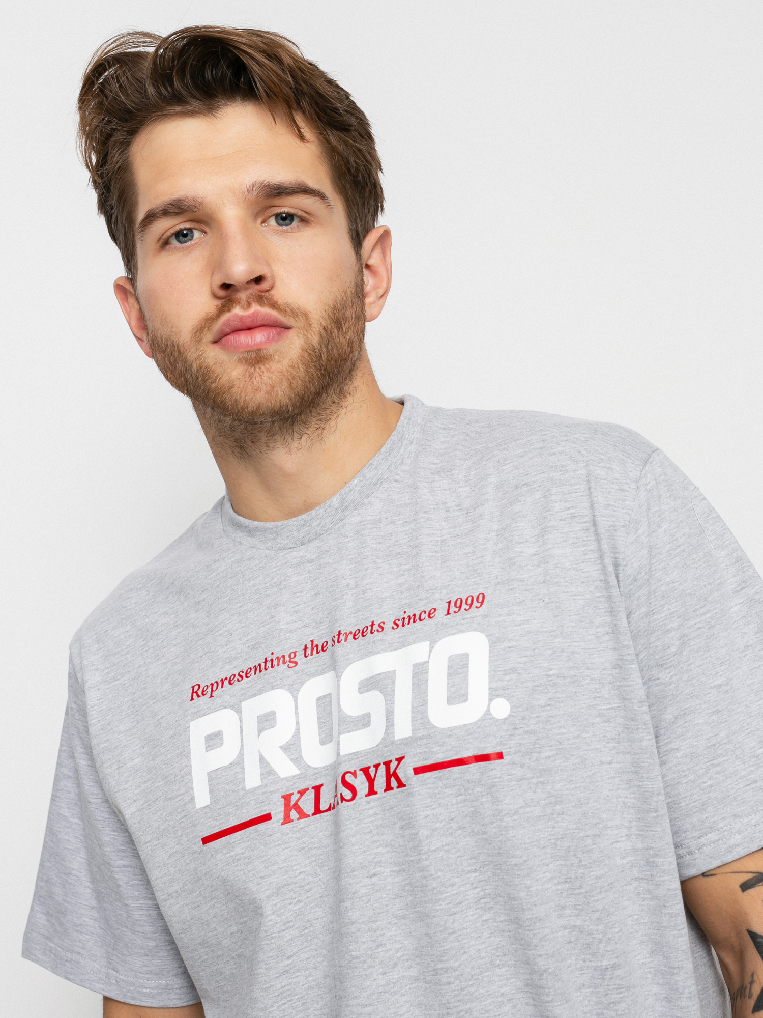 T-shirt Prosto Krack (grey)