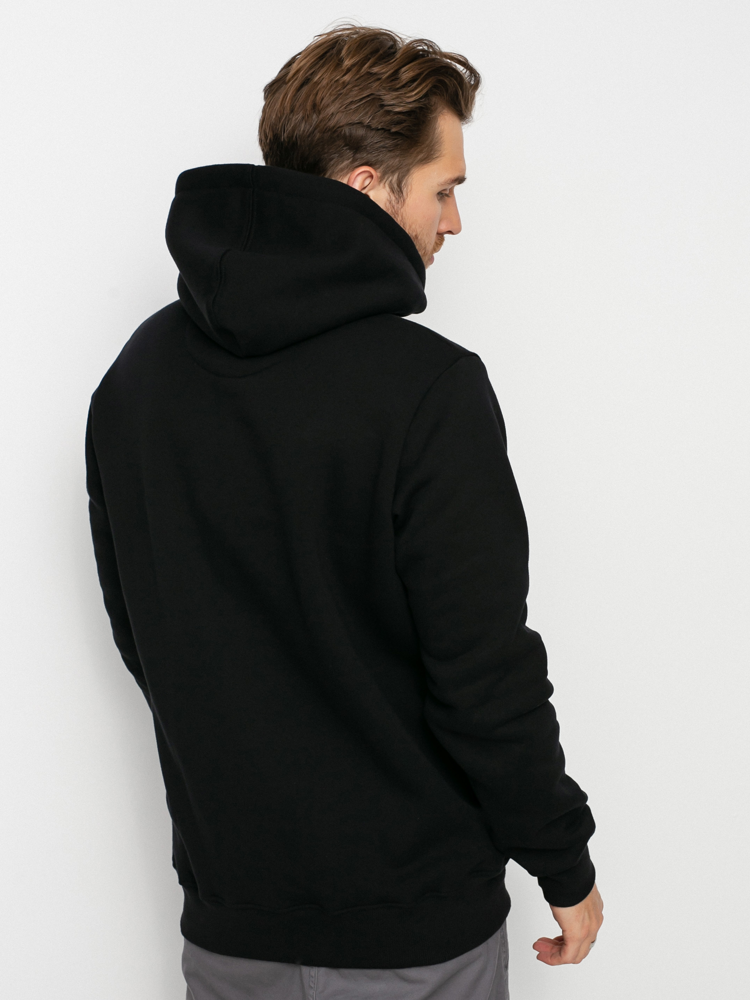 Bluza z kapturem Prosto Sticker HD (black)
