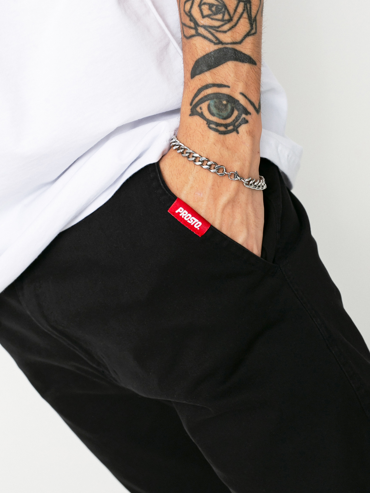 Spodnie Prosto Chino Classic Dinne (black)