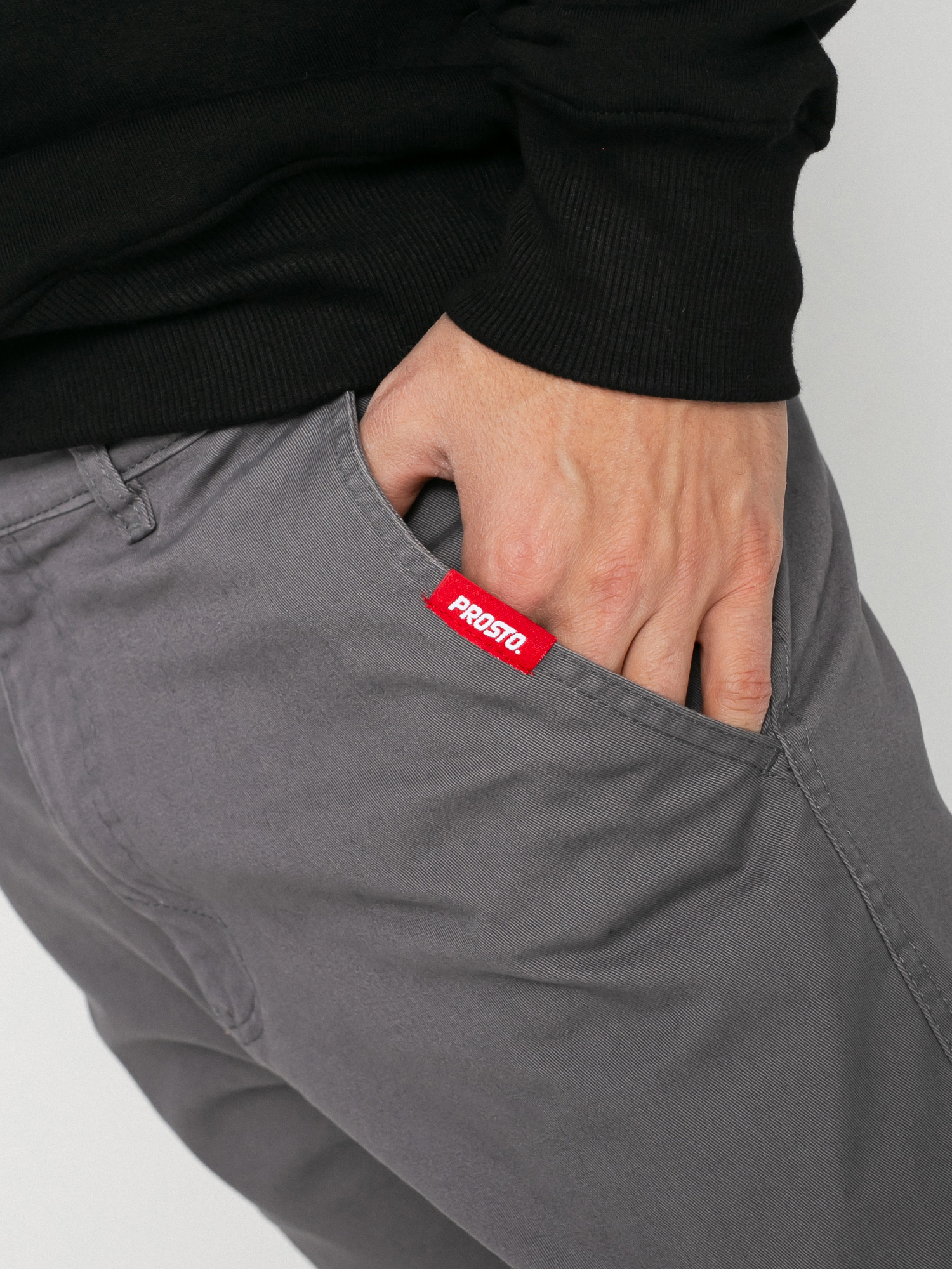 Spodnie Prosto Chino Classic Dinne (grey)