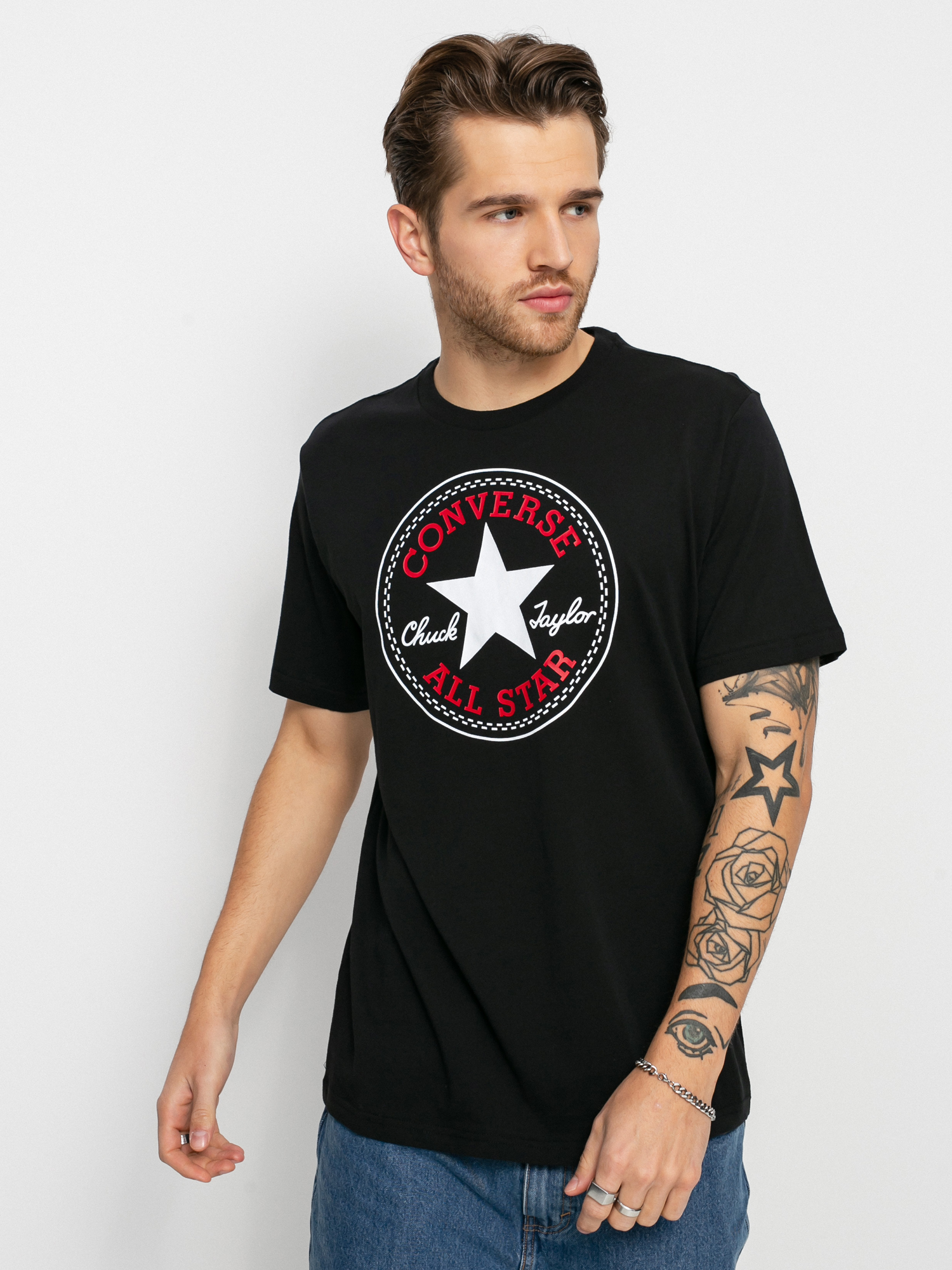 T-shirt Converse Chuck Patch (black)