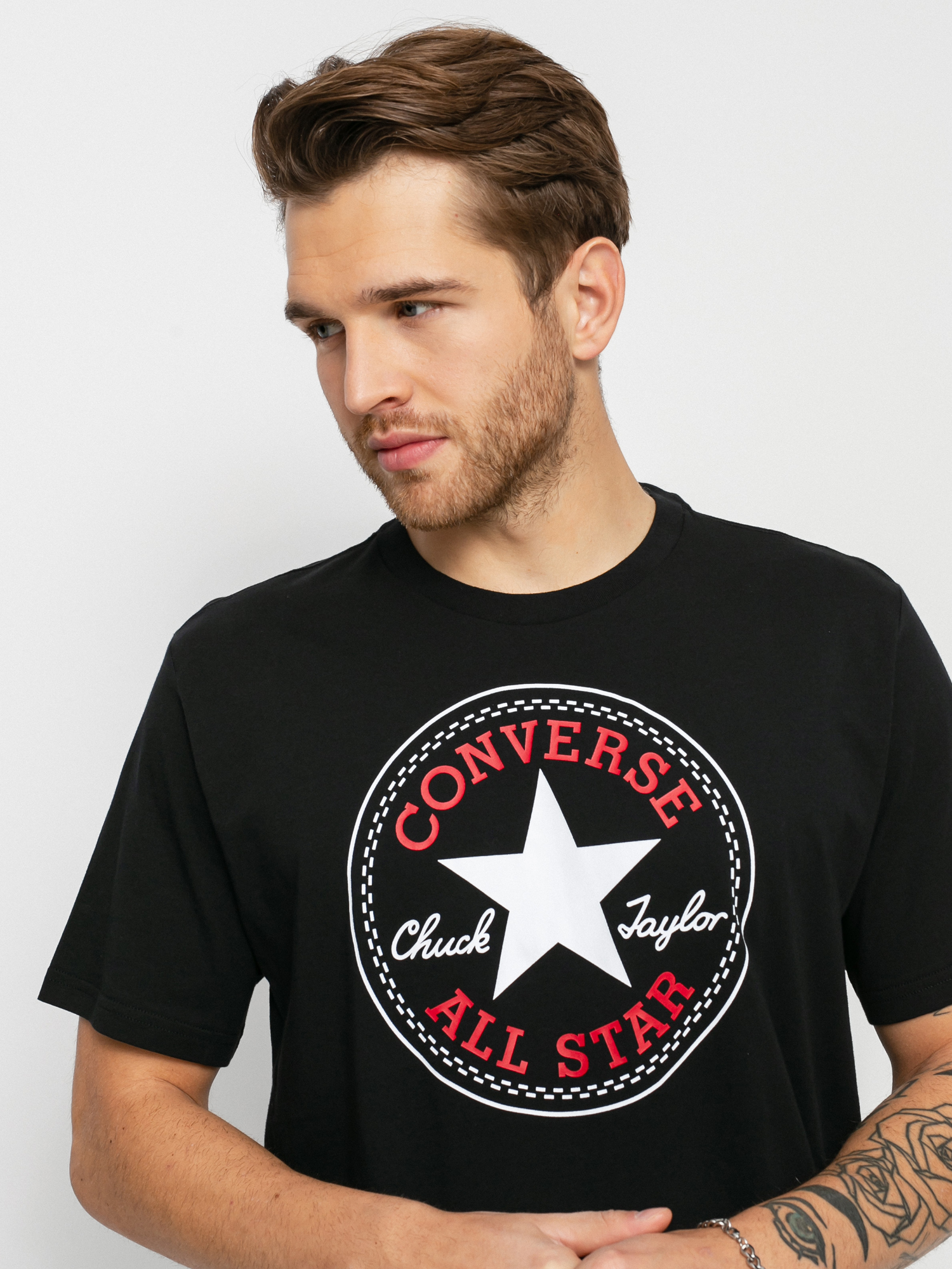 T-shirt Converse Chuck Patch (black)