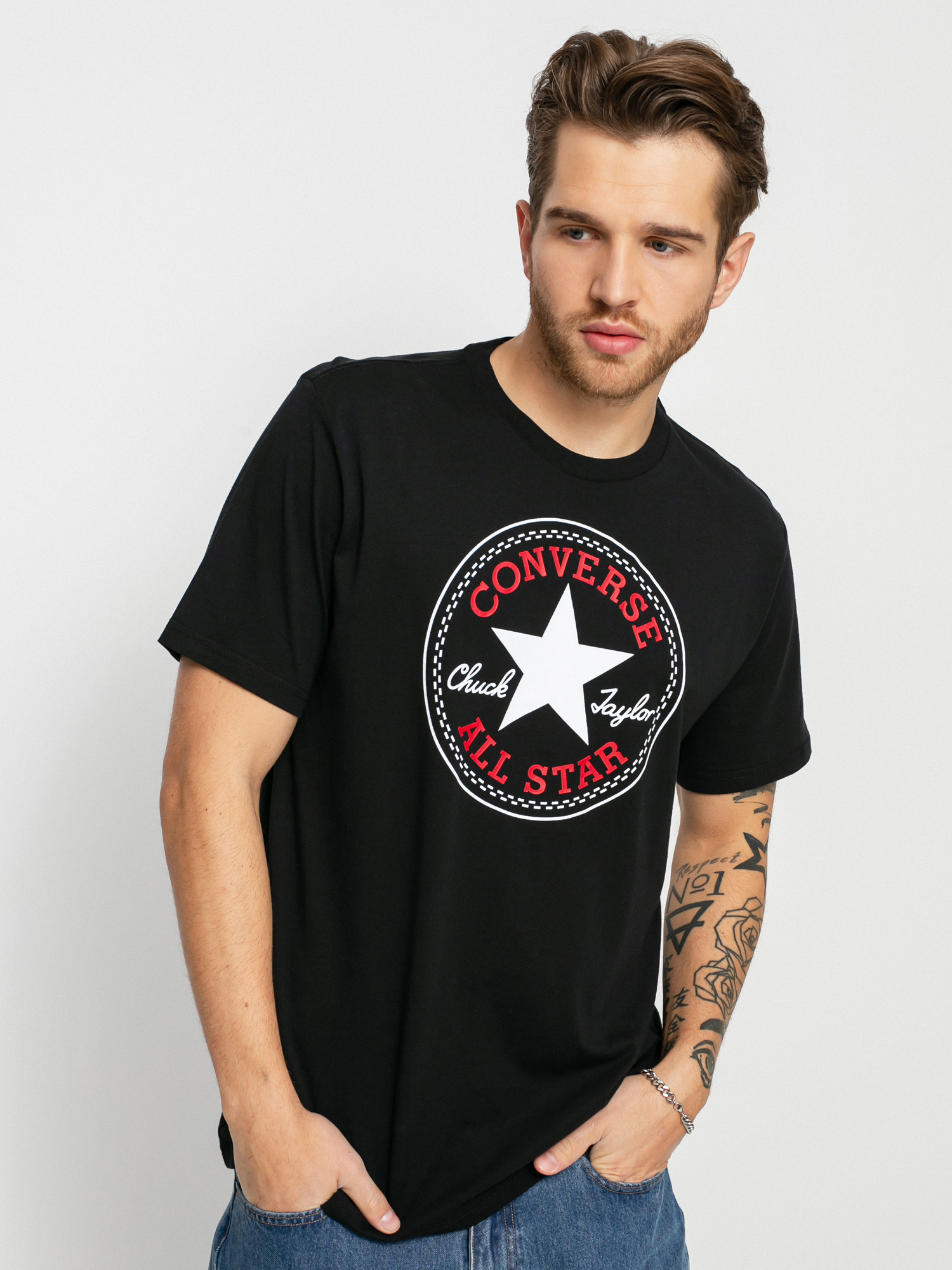 T-shirt Converse Chuck Patch (black)
