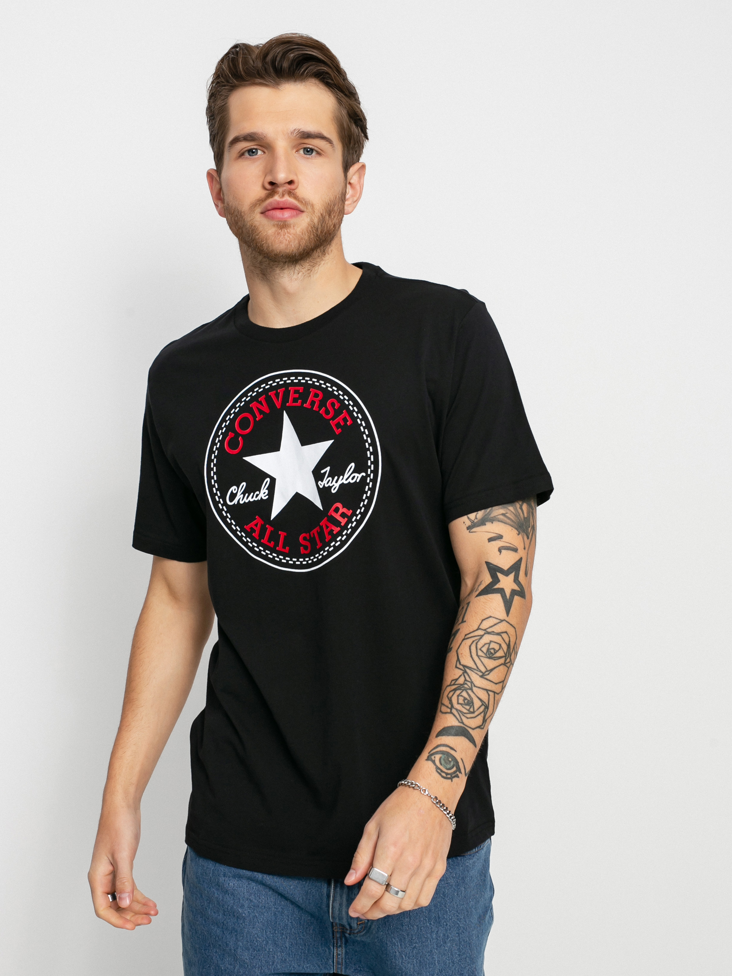 T-shirt Converse Chuck Patch (black)