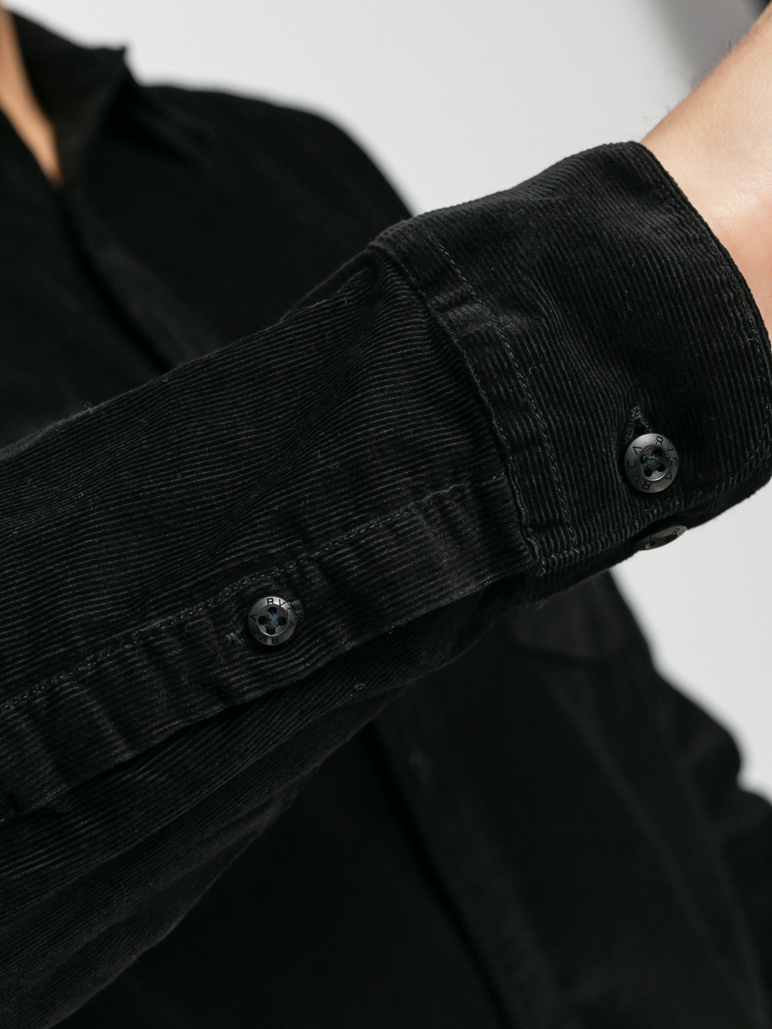 Koszula RVCA Freeman Cord Ls (black)
