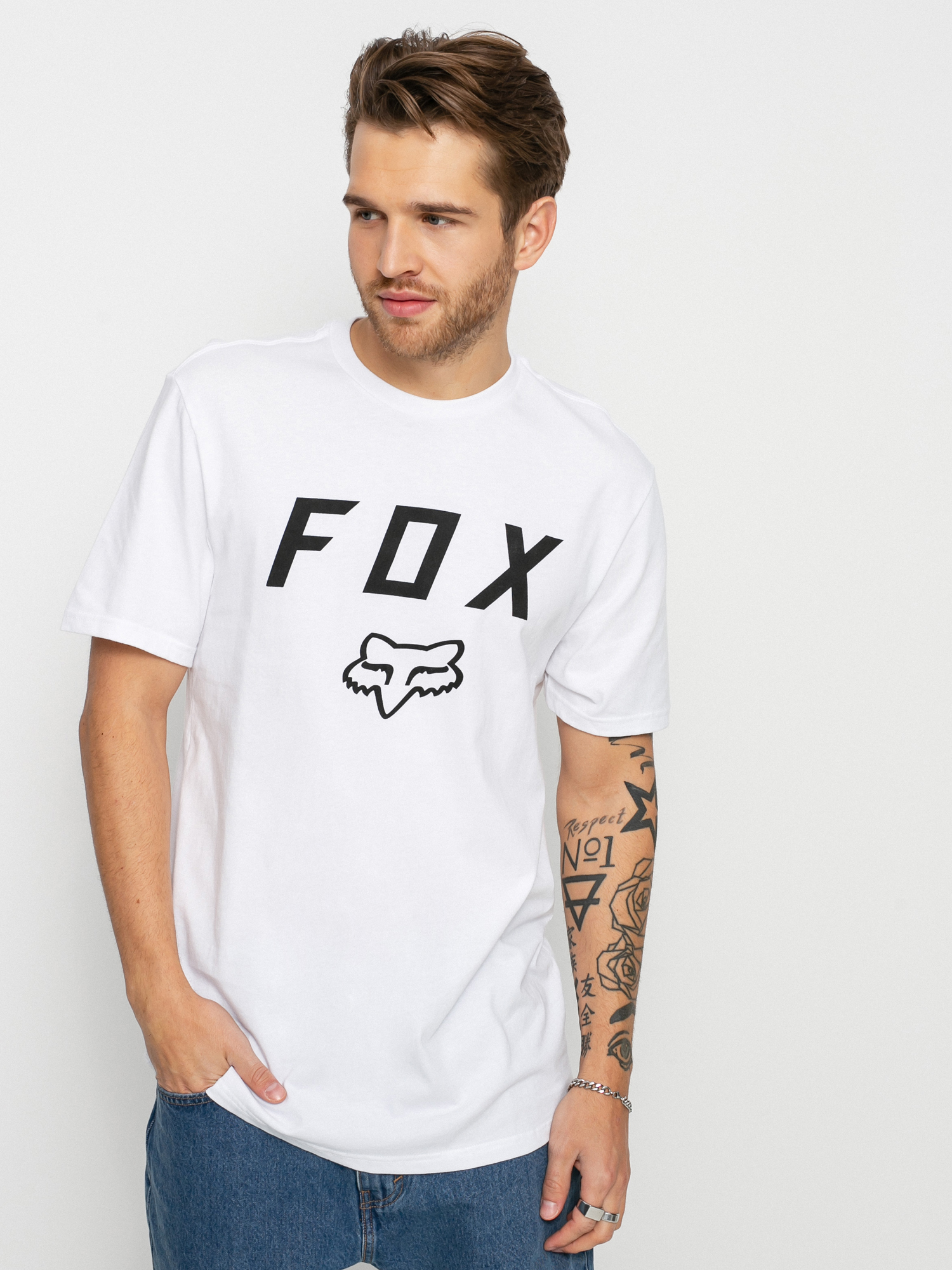 T-shirt Fox Legacy Moth (opt wht)