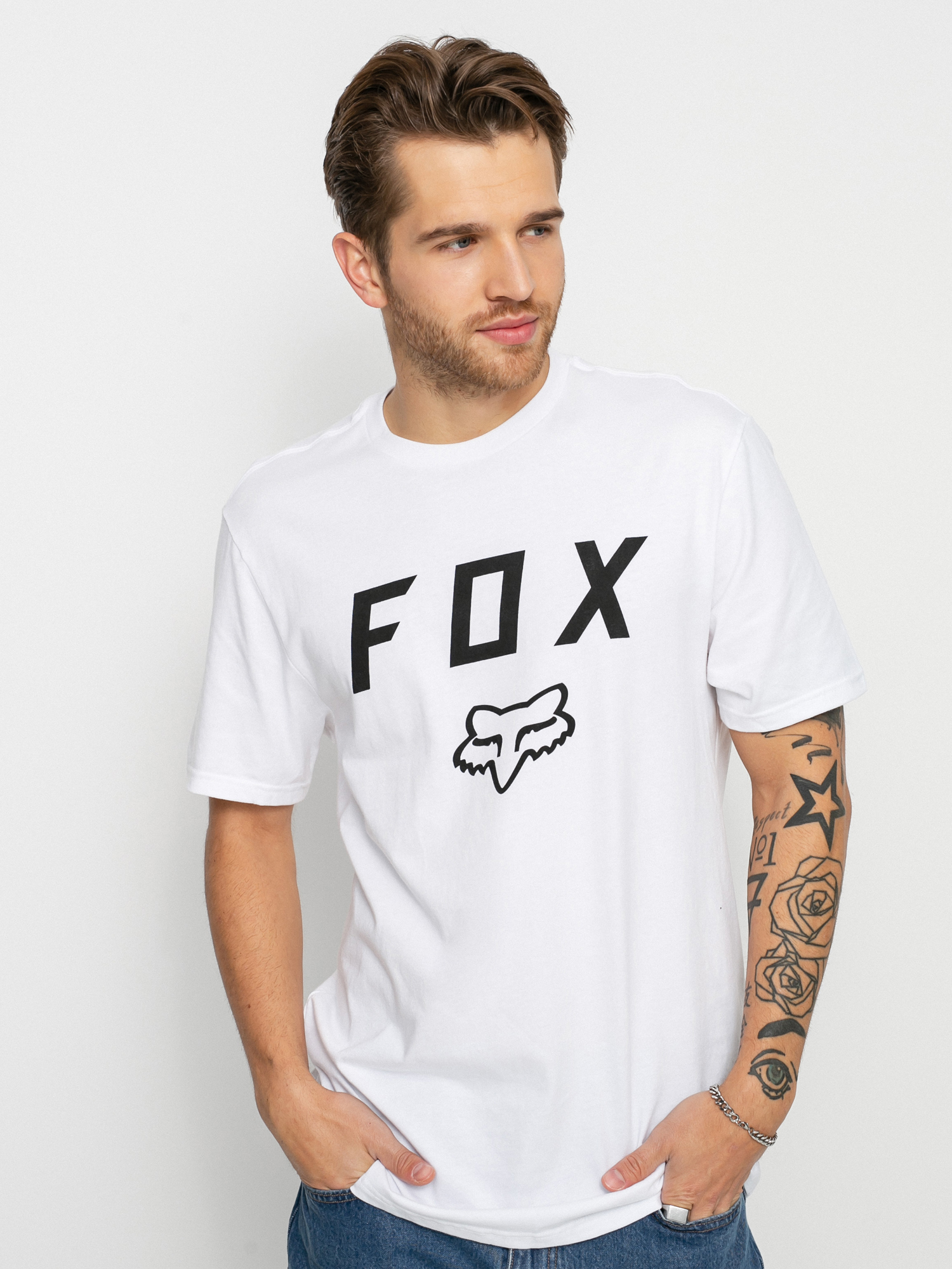 T-shirt Fox Legacy Moth (opt wht)