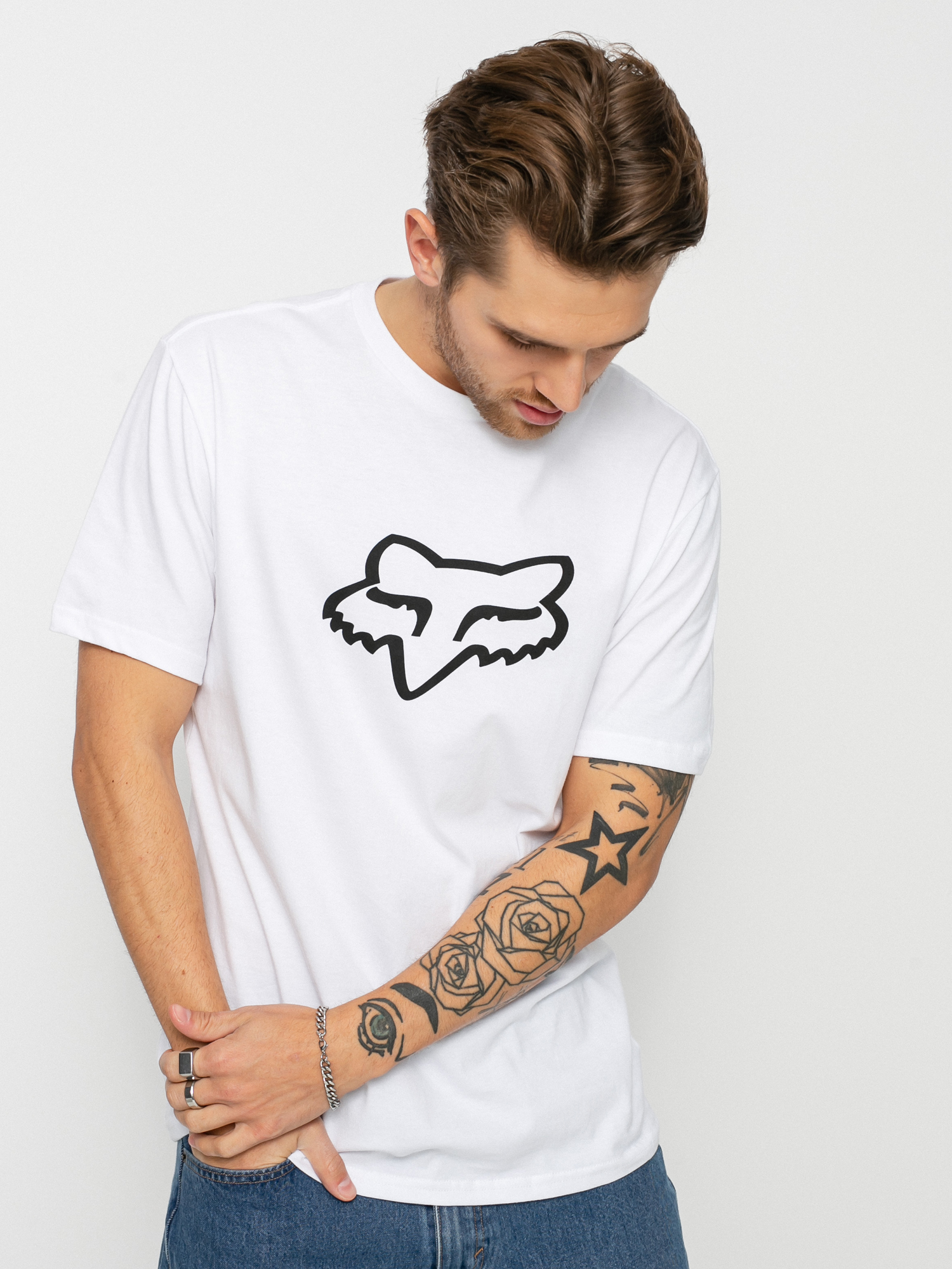 T-shirt Fox Legacy Fox Head (opt wht)