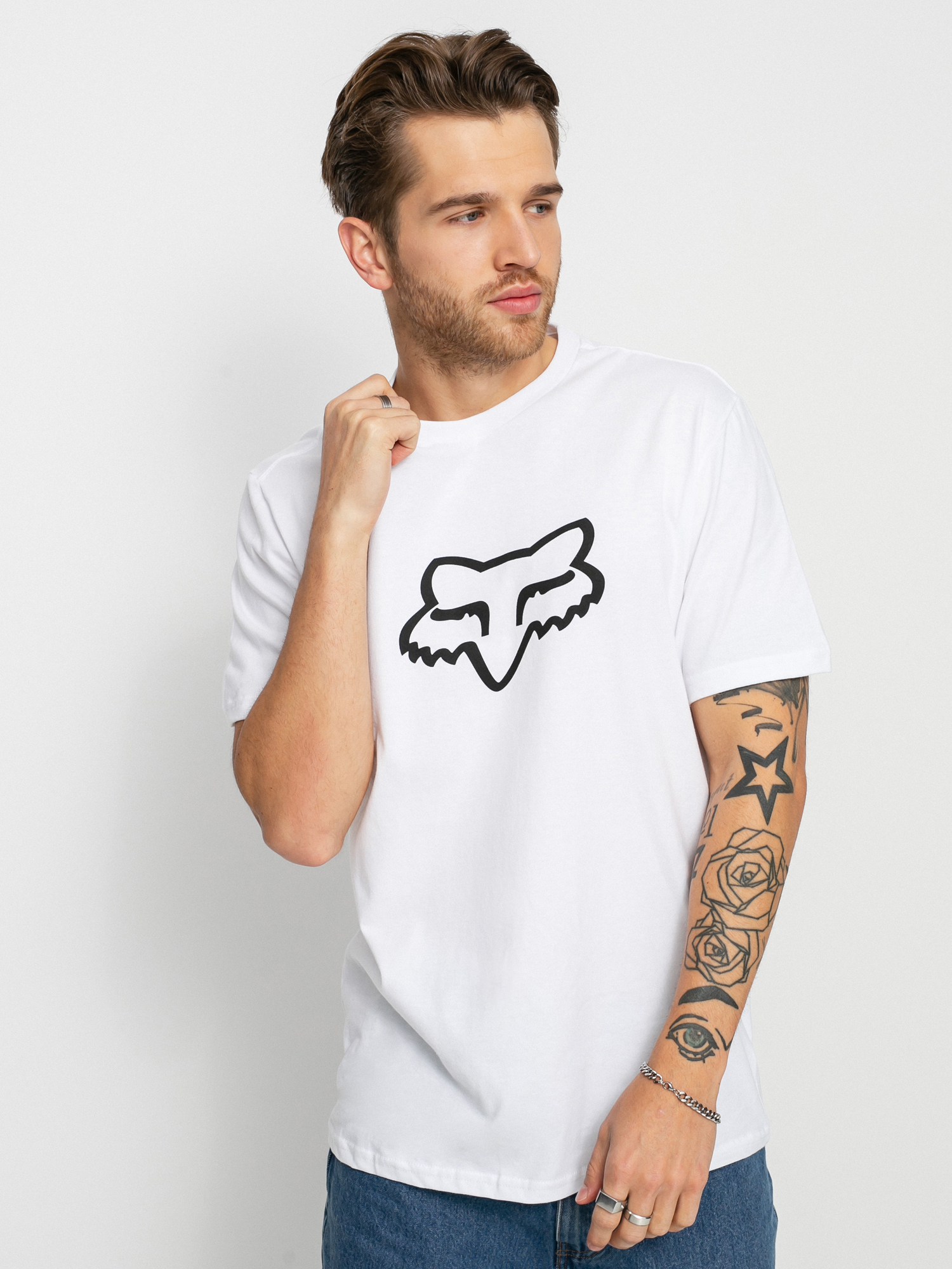 T-shirt Fox Legacy Fox Head (opt wht)