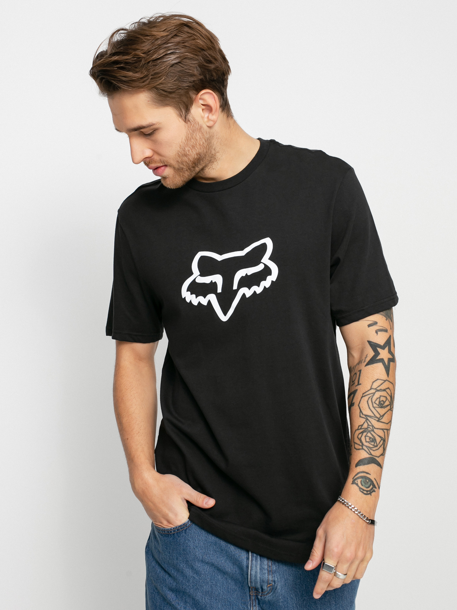 T-shirt Fox Legacy Fox Head (blk)