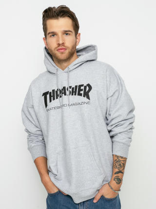 Bluza z kapturem Thrasher Skate Mag HD (grey)