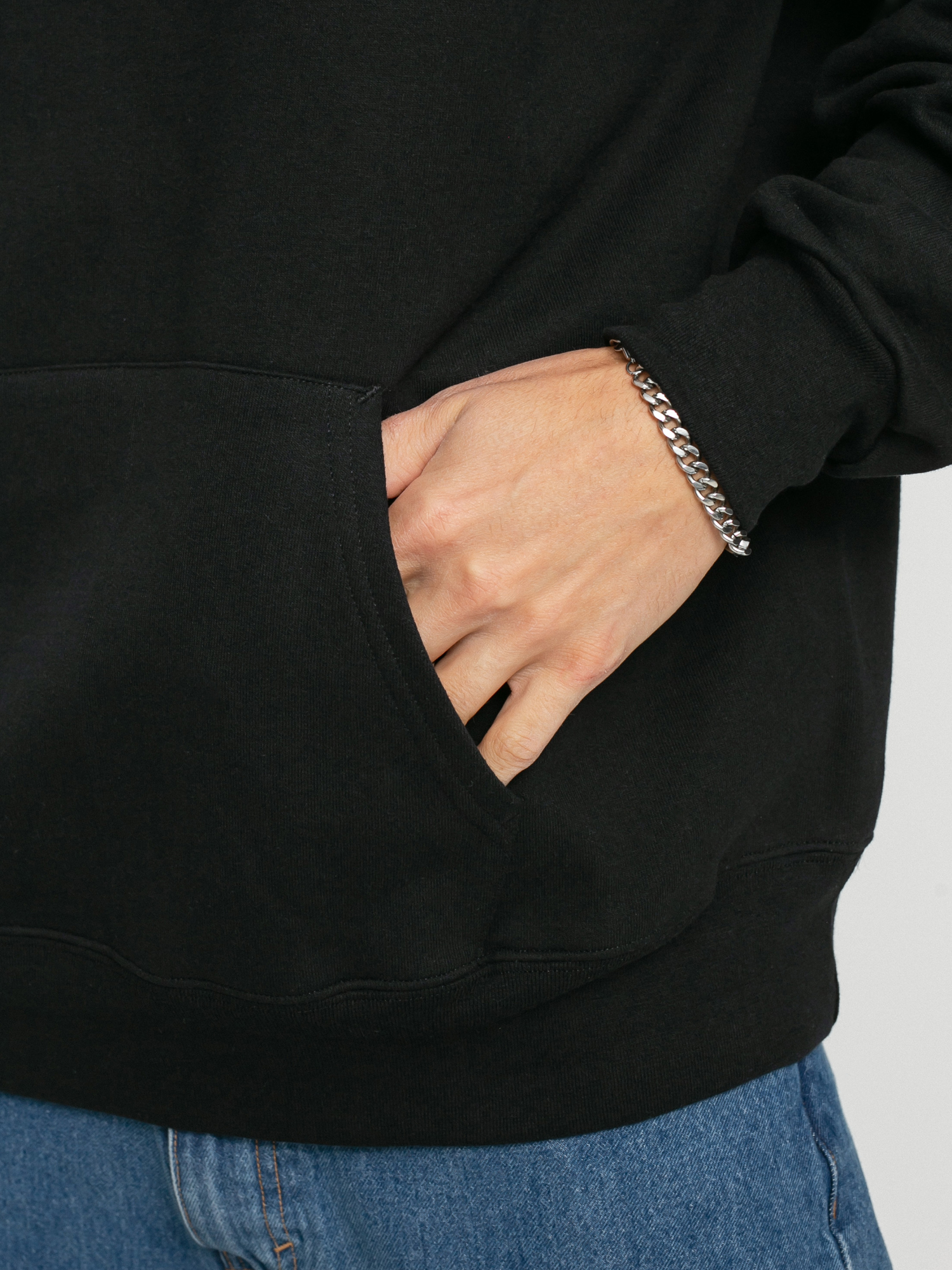 Bluza z kapturem Thrasher Skate Mag HD (black)