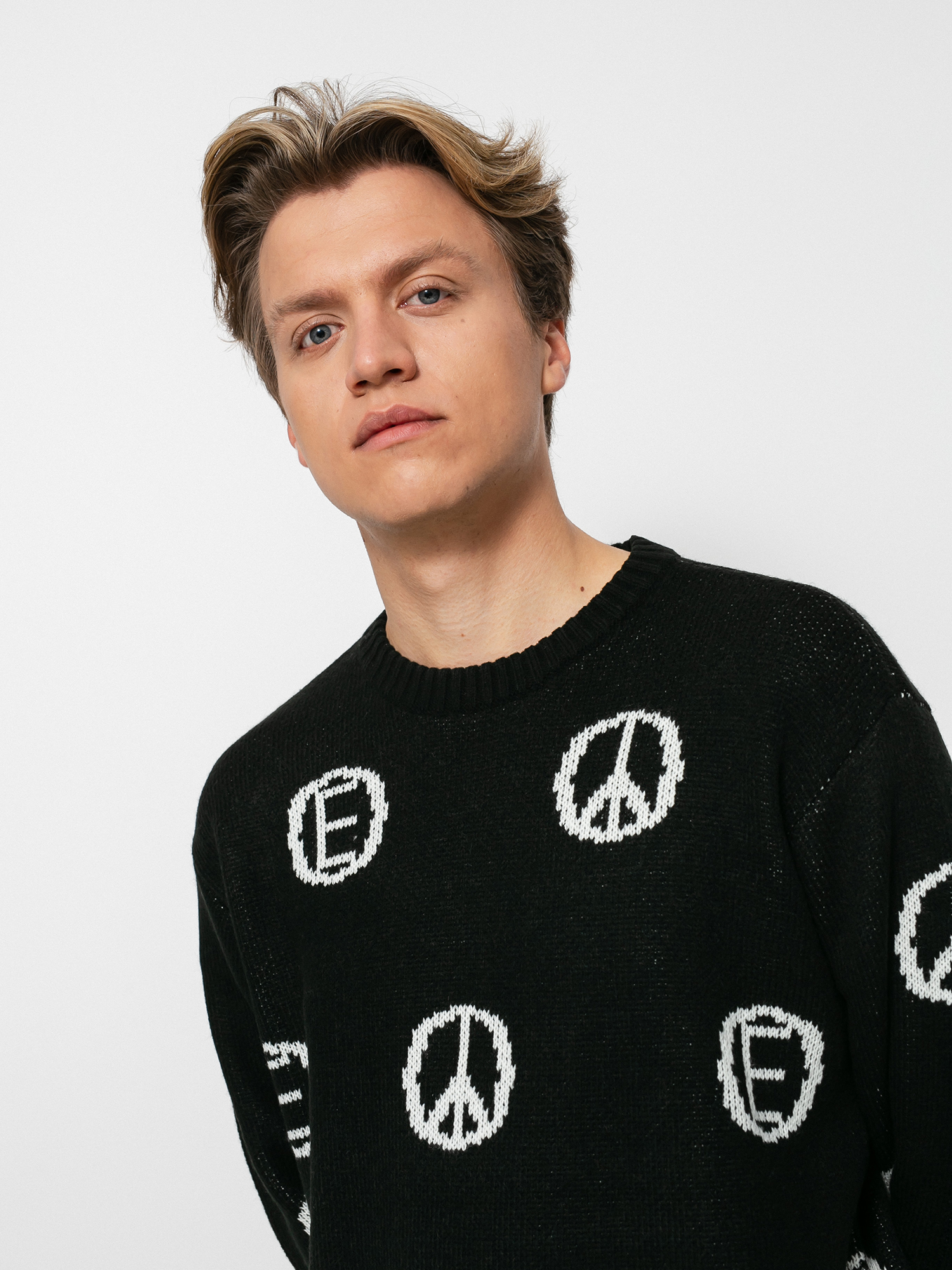 Sweter OBEY Discharge (black multi)