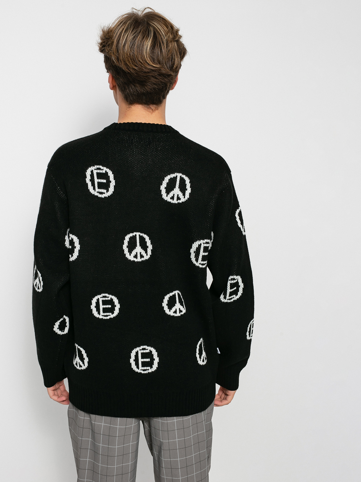 Sweter OBEY Discharge (black multi)
