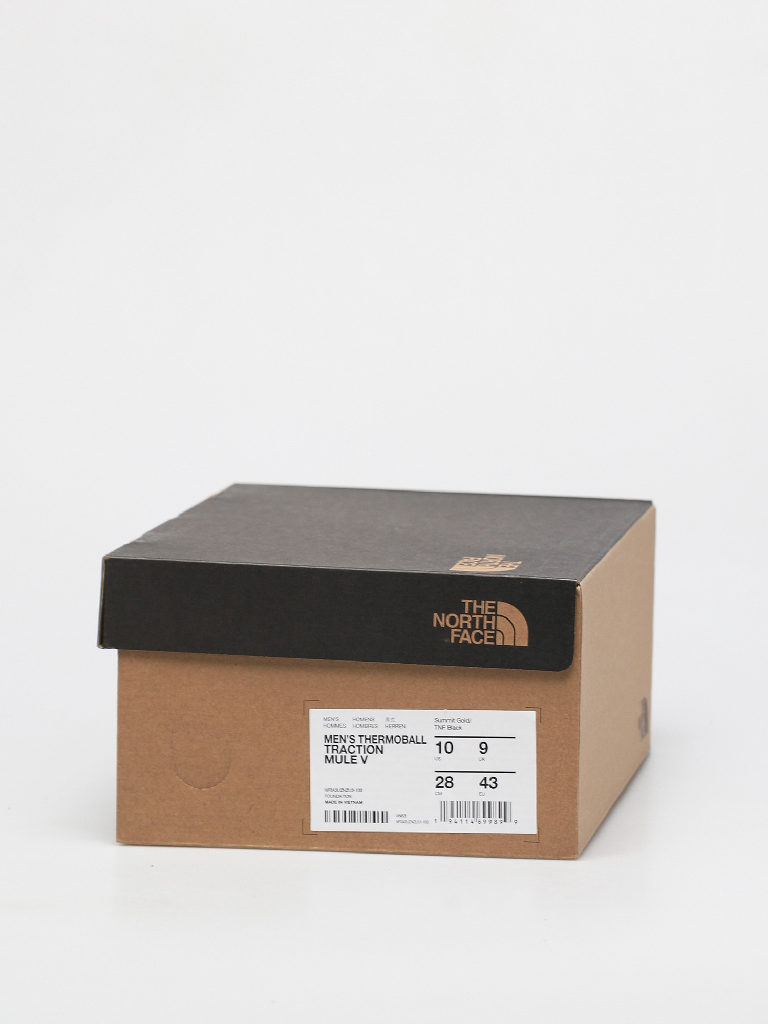 Buty The North Face Thermoball Traction Mule V (summit gold/tnf black)