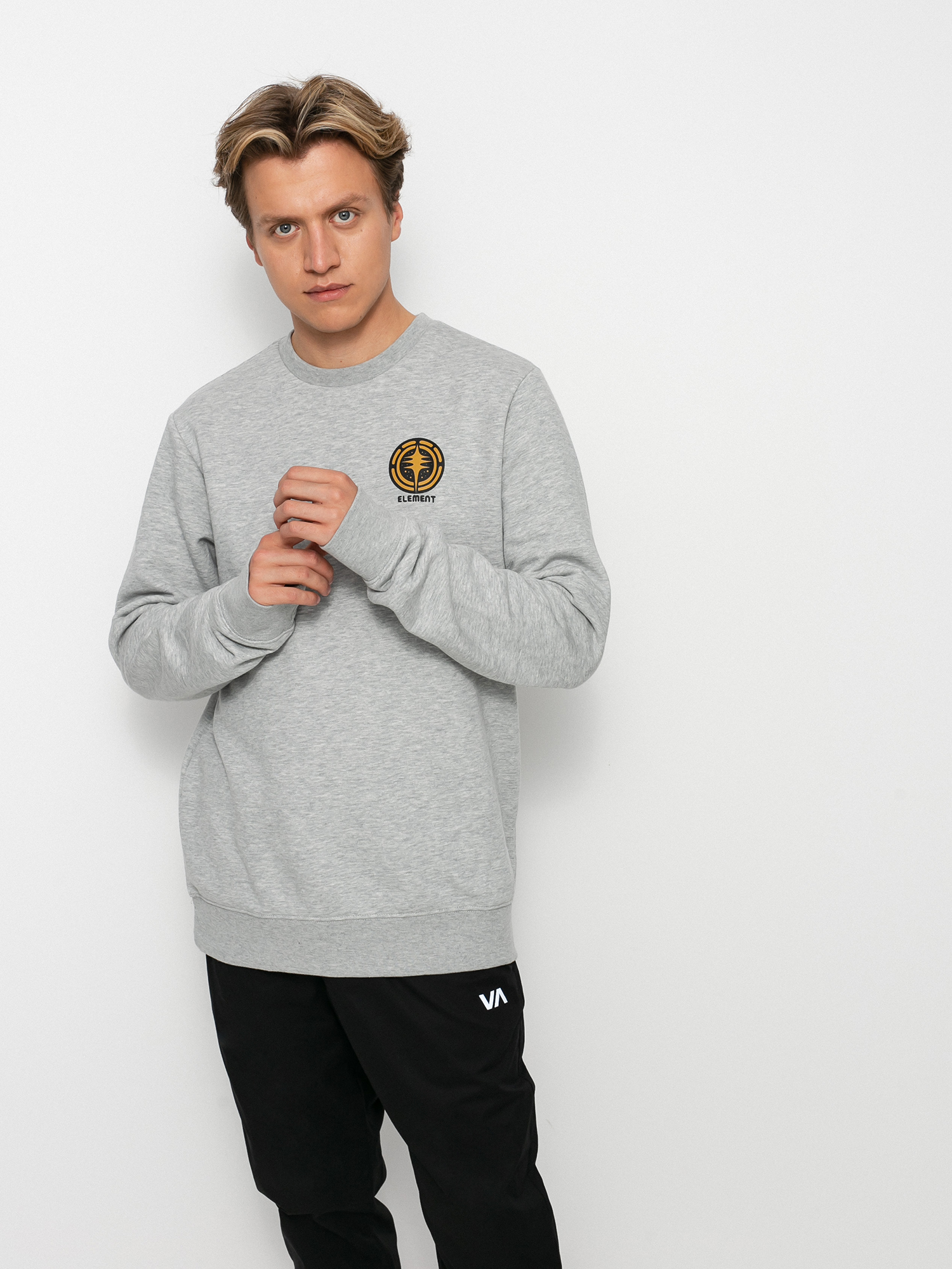 Bluza Element Rotation Crew (grey heather)