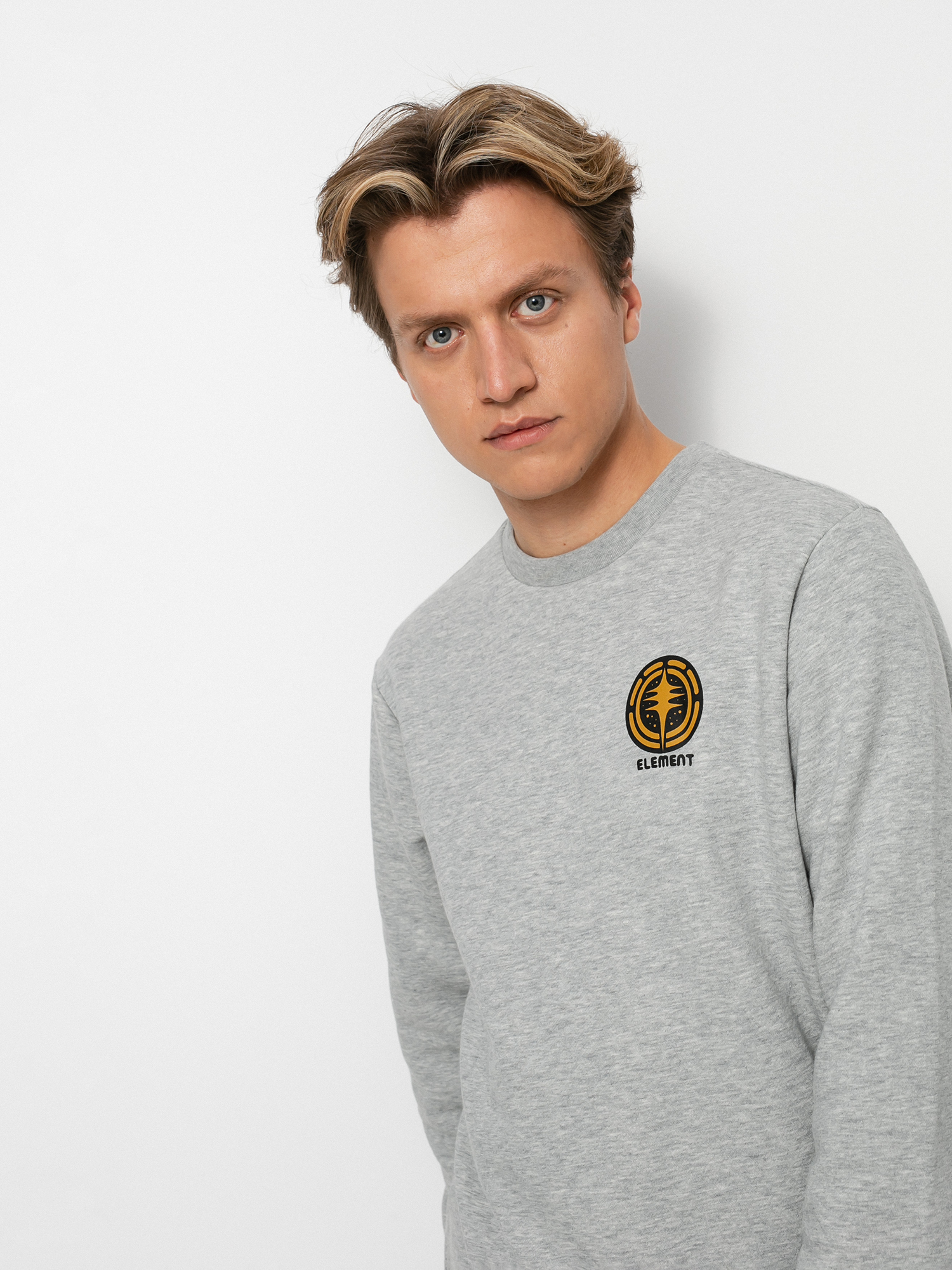Bluza Element Rotation Crew (grey heather)