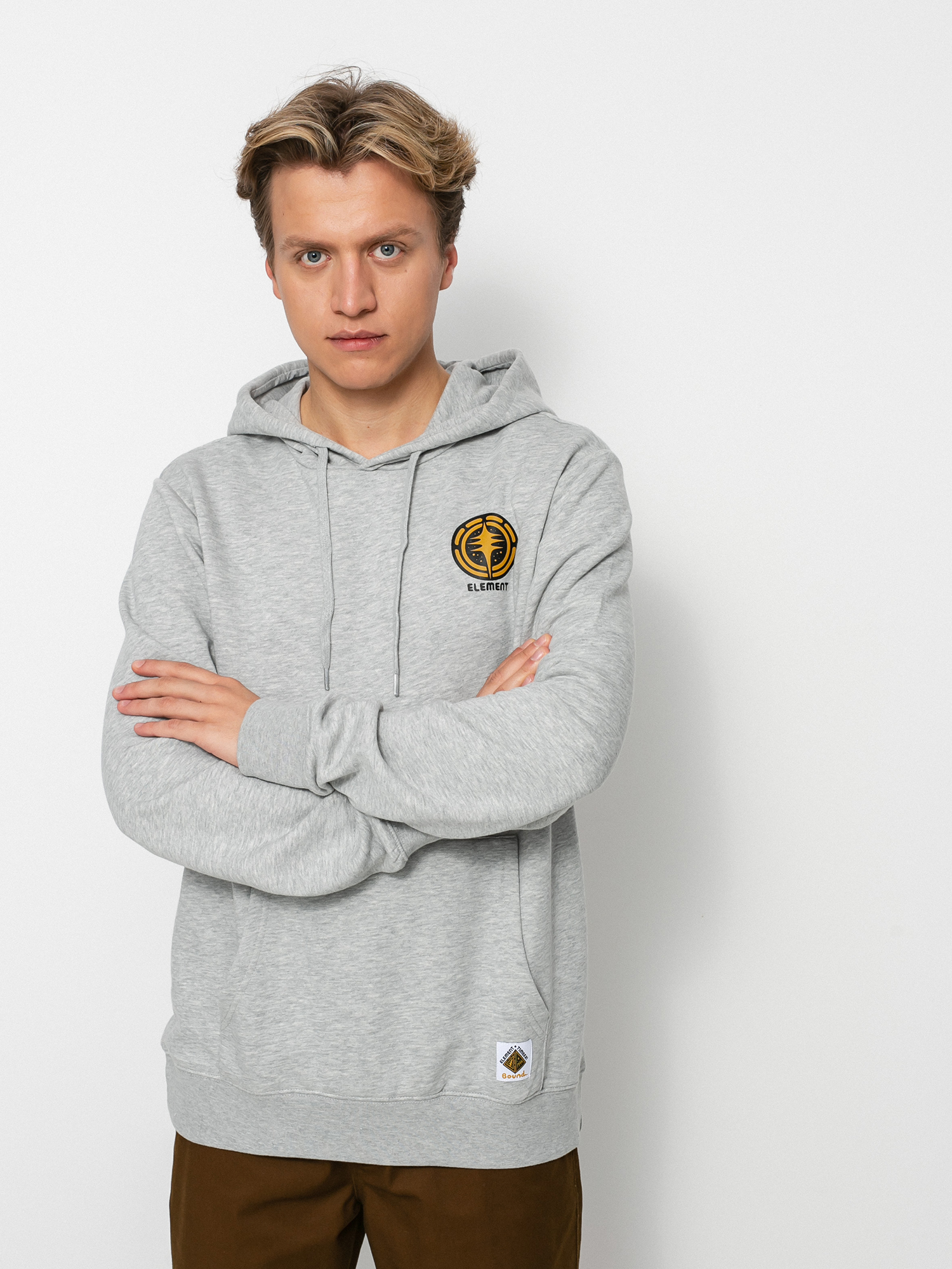 Bluza z kapturem Element Rotation HD (grey heather)