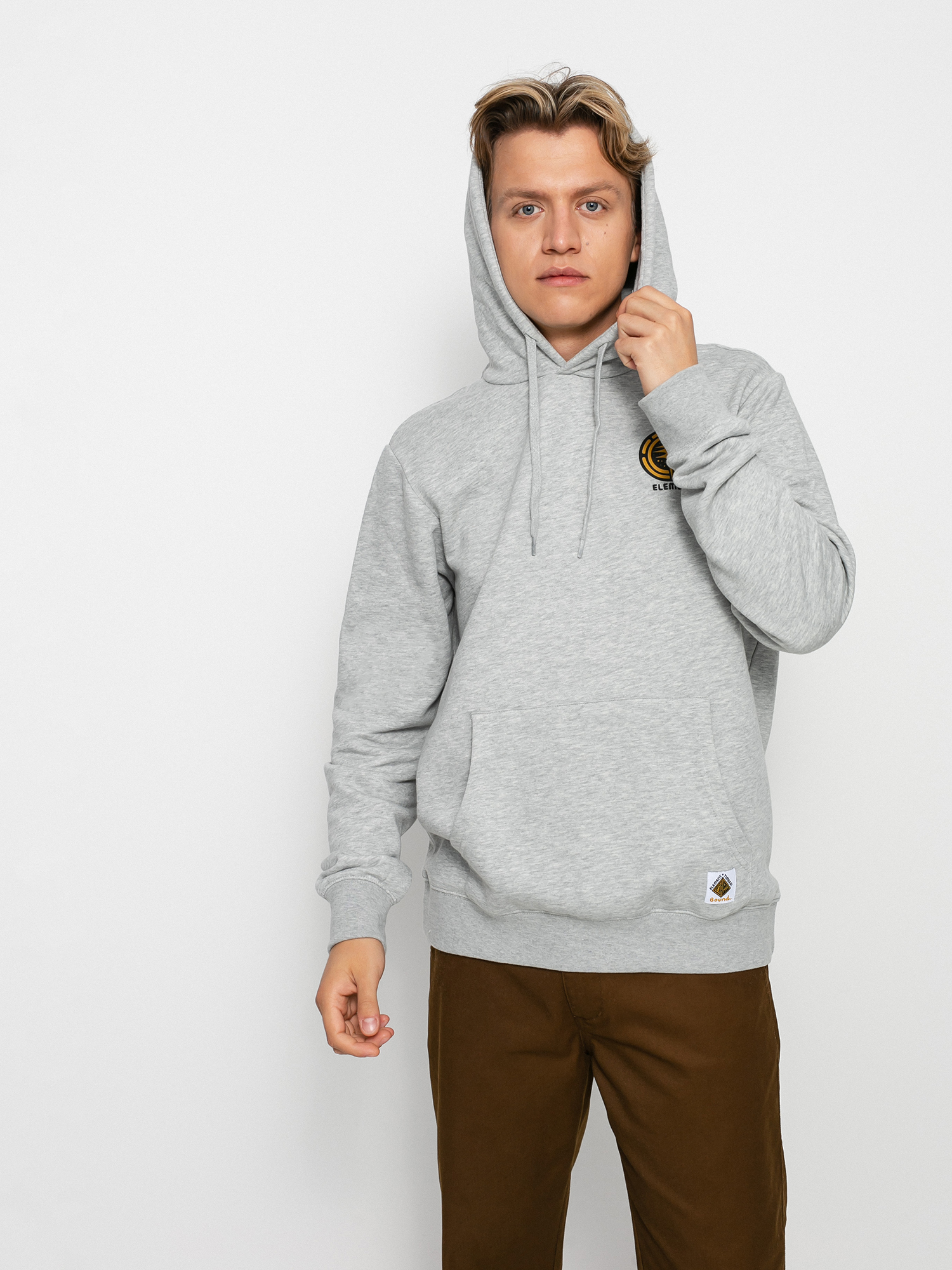 Bluza z kapturem Element Rotation HD (grey heather)