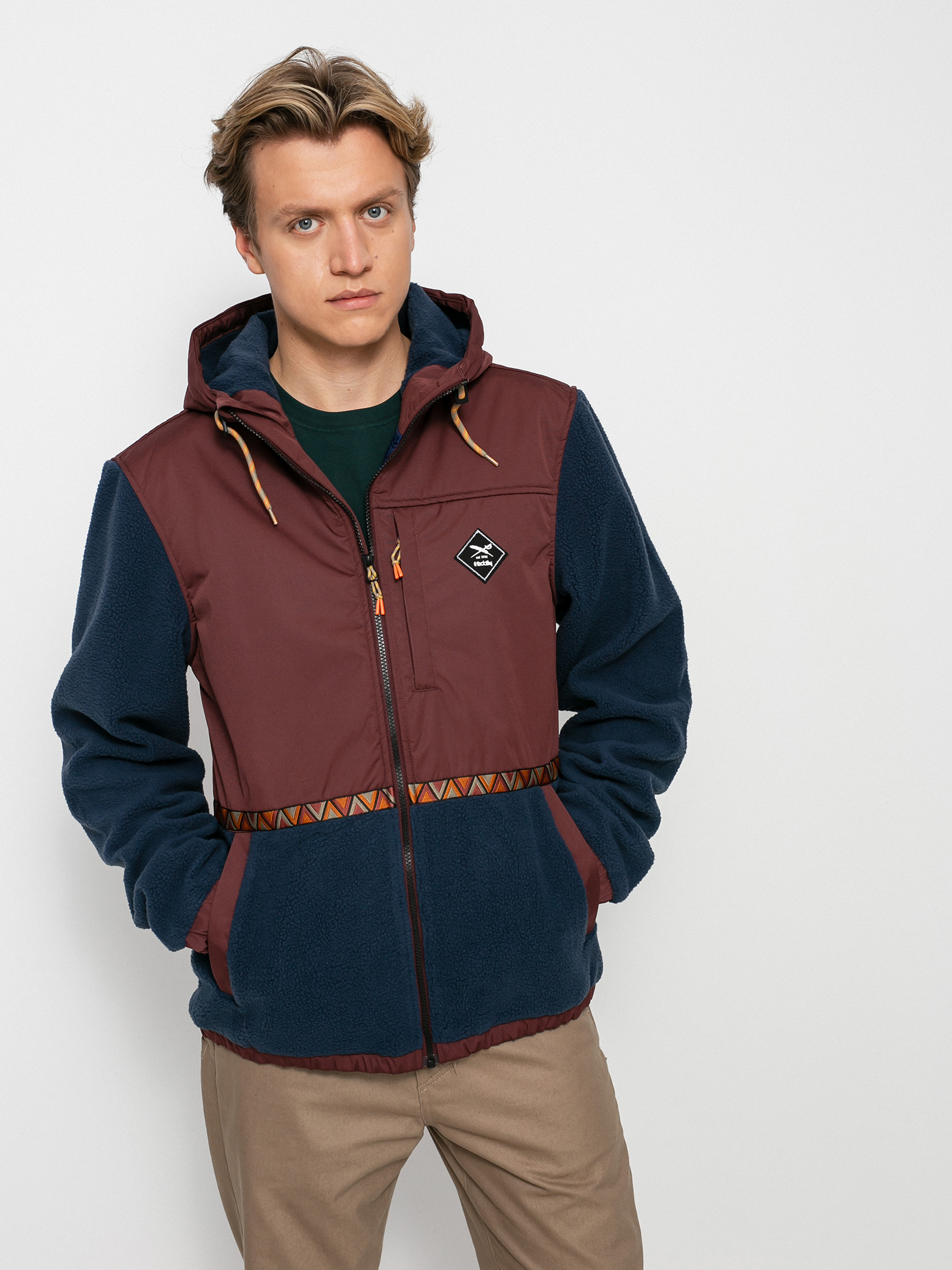 Kurtka Iriedaily On Top (navy/red)