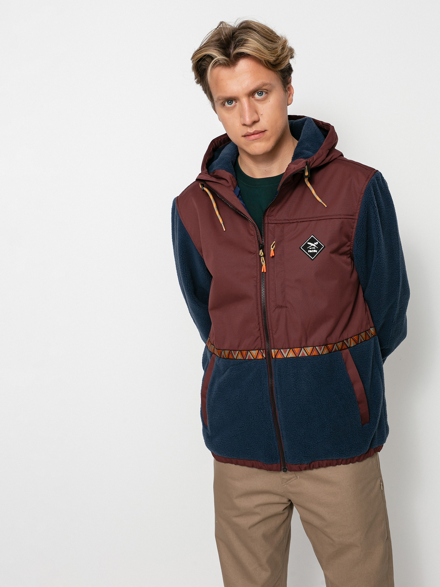 Kurtka Iriedaily On Top (navy/red)