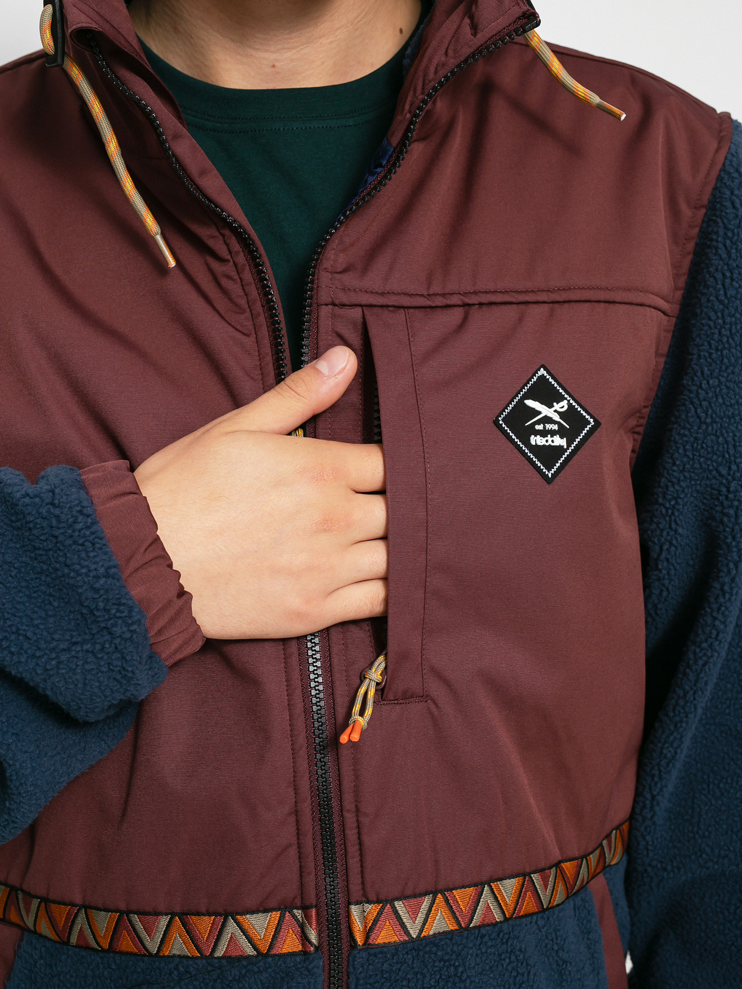 Kurtka Iriedaily On Top (navy/red)