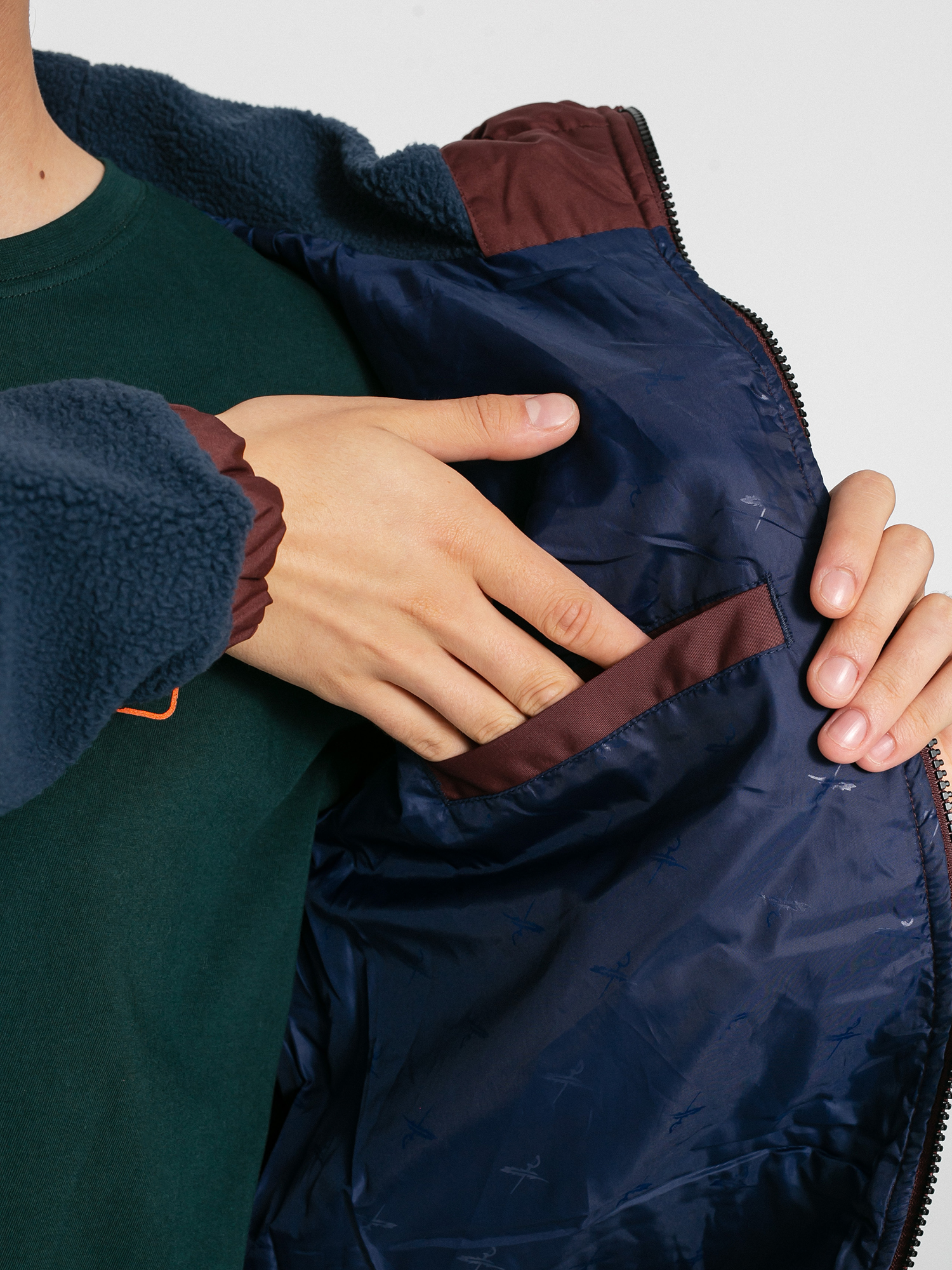 Kurtka Iriedaily On Top (navy/red)