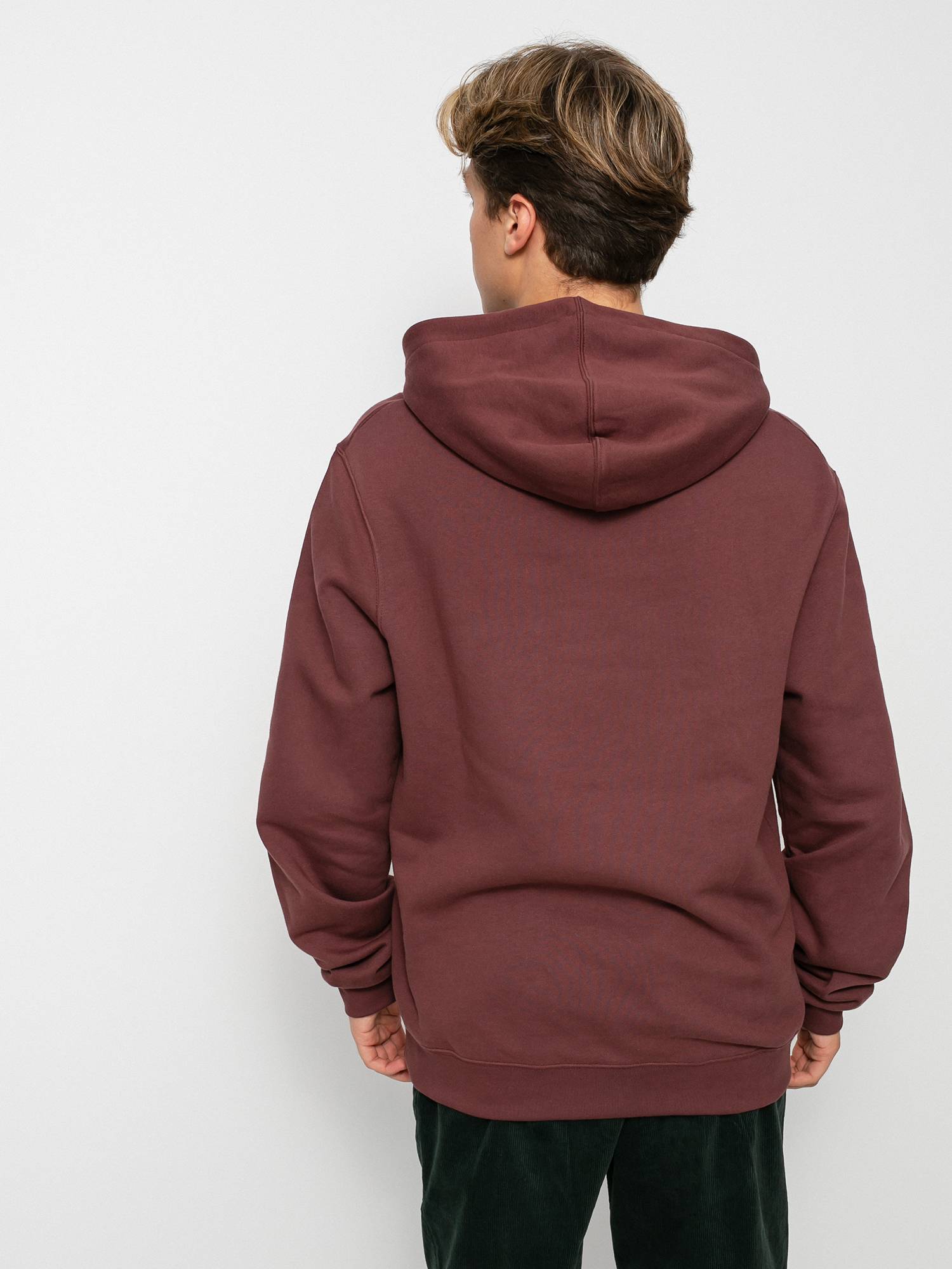 Bluza z kapturem Iriedaily Daily Flag 2 HD (dark rum)