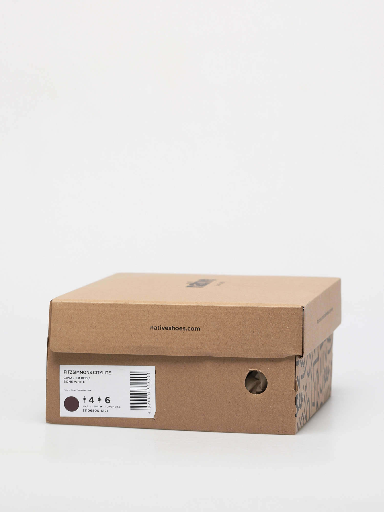 Buty zimowe Native Fitzsimmons Citylite (cavalier red/bone white/jiffy liner)