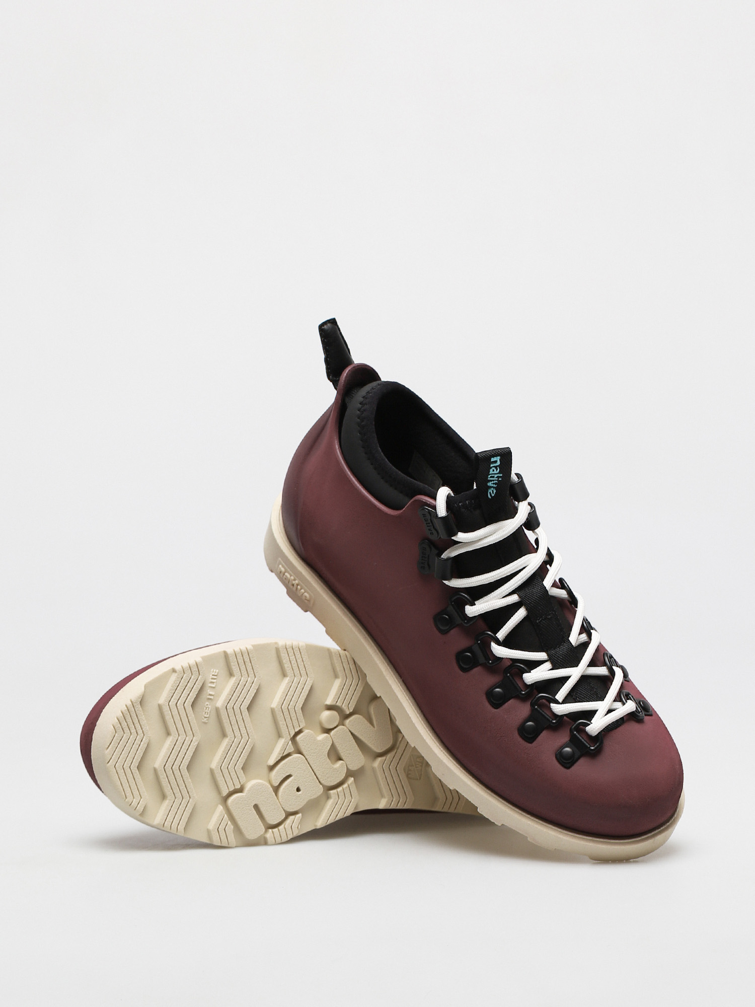 Buty zimowe Native Fitzsimmons Citylite (cavalier red/bone white/jiffy liner)