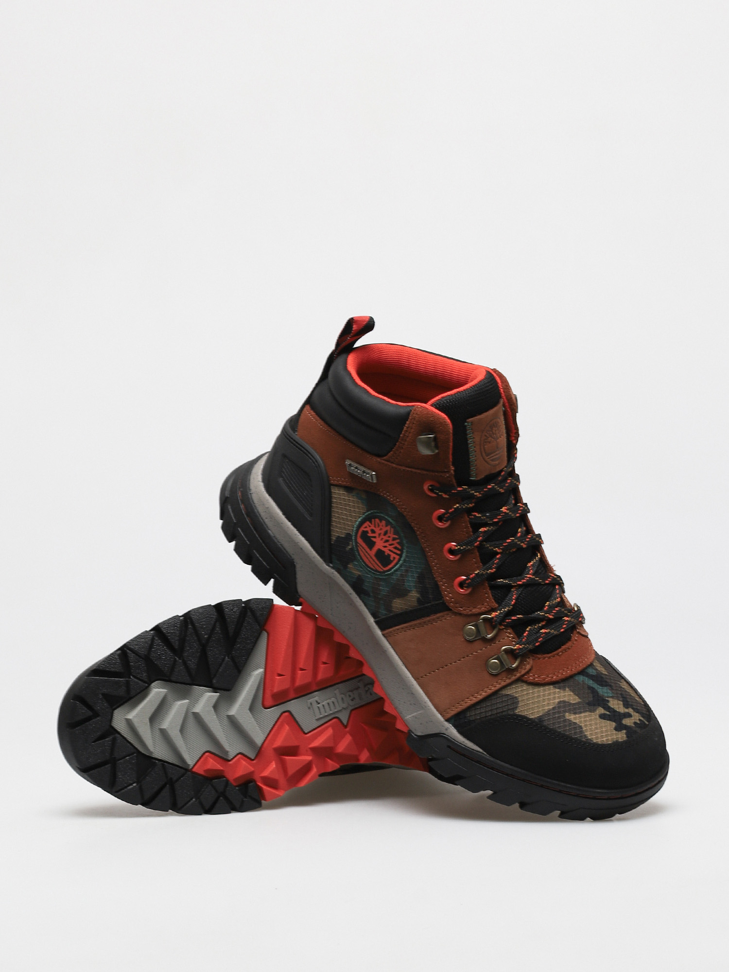 Buty Timberland Boulder Trail Mid F/L (medium brown suede camo)
