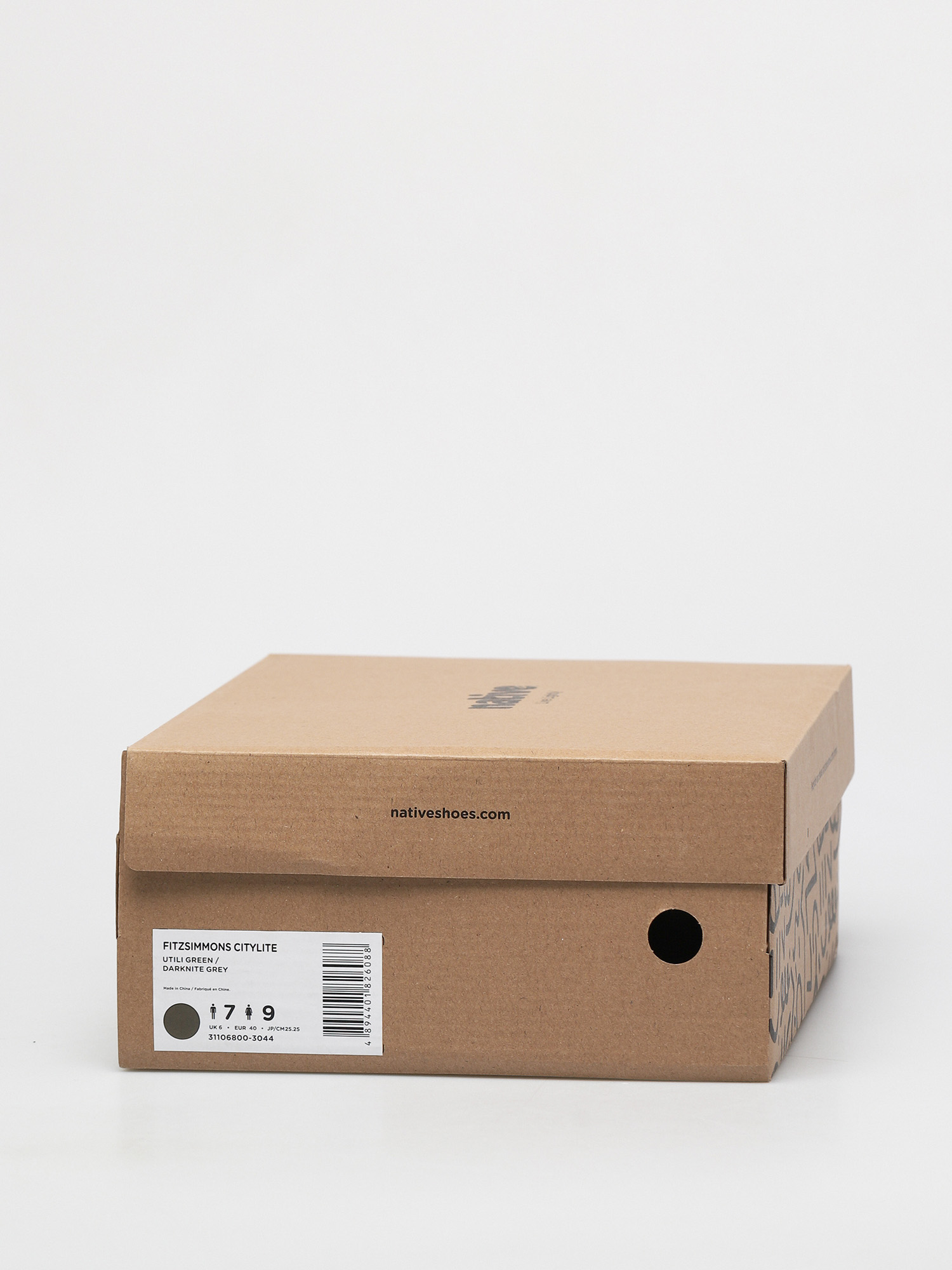 Buty zimowe Native Fitzsimmons Citylite (utili green/darknite grey/jiffy liner)