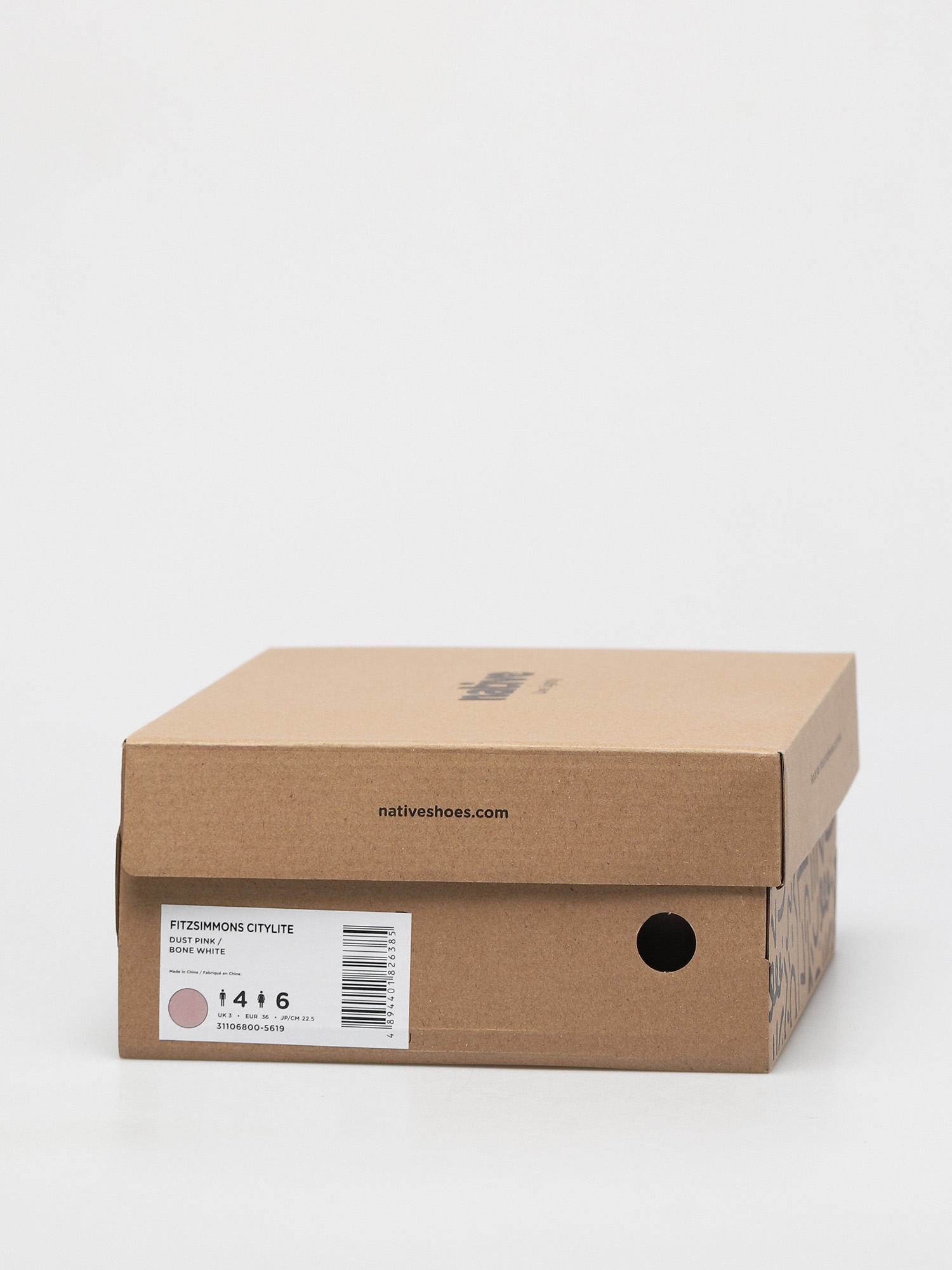 Buty zimowe Native Fitzsimmons Citylite (dust pink/bone white/jiffy liner)