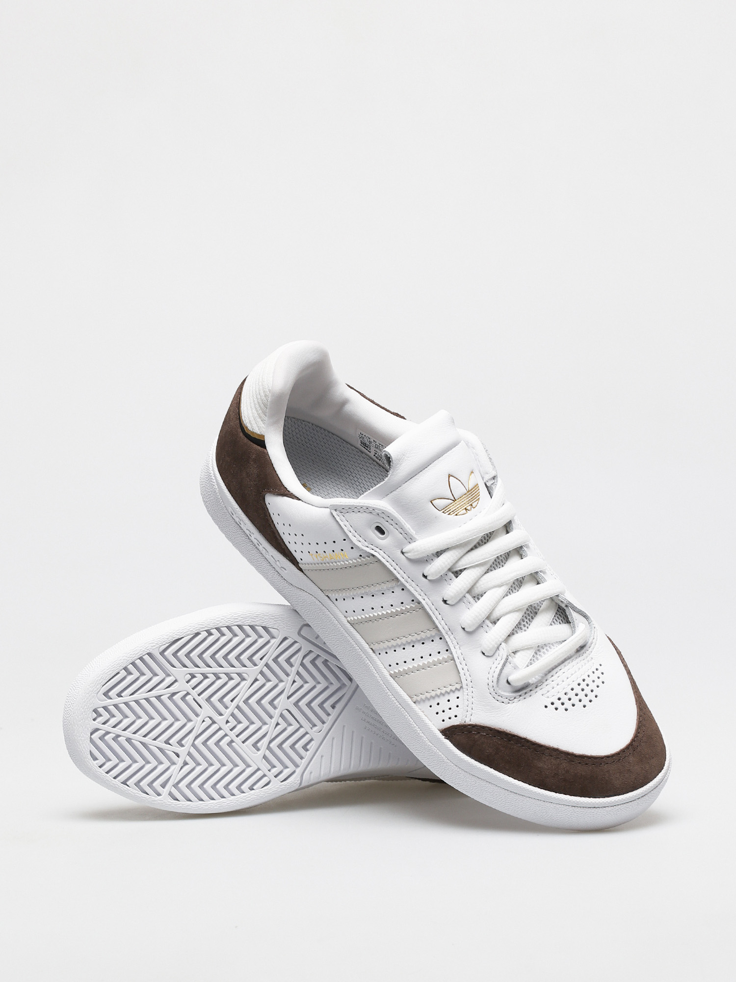 Buty adidas Tyshawn Low (ftwwht/greone/goldmt)