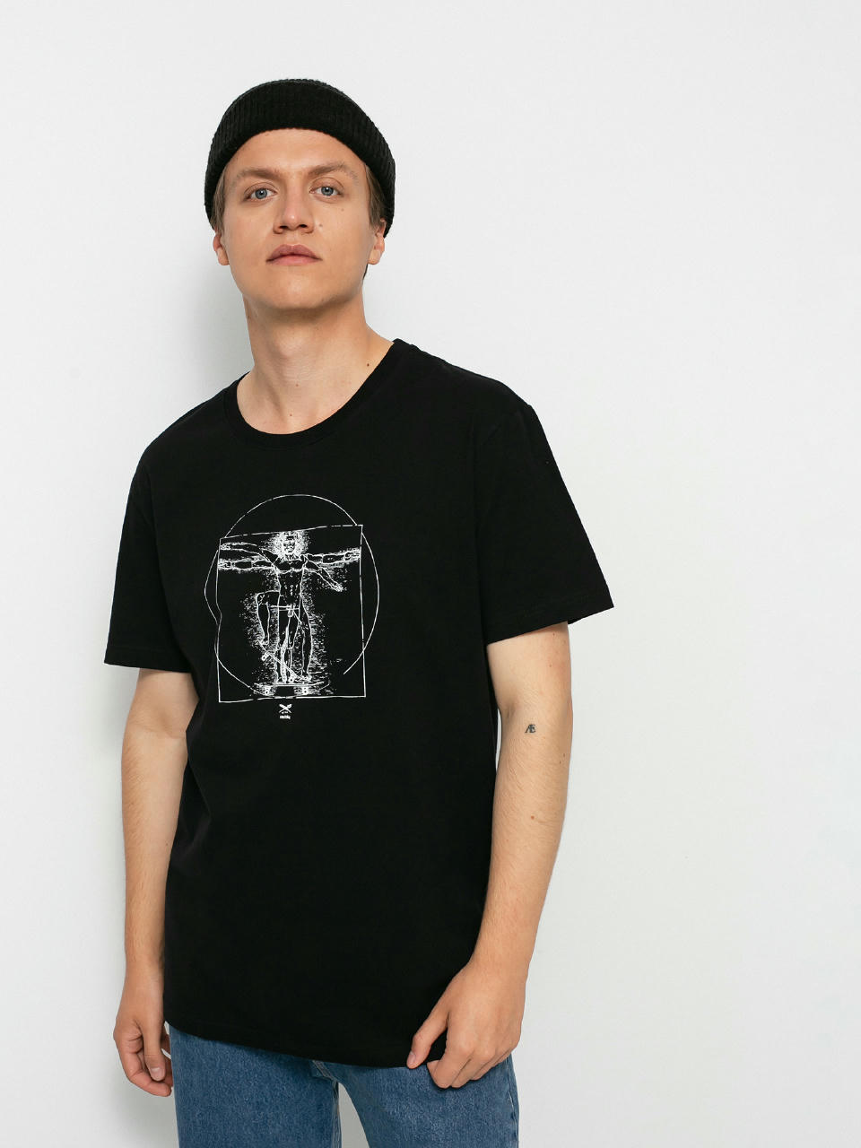 T-shirt Iriedaily Skatevinci (black)