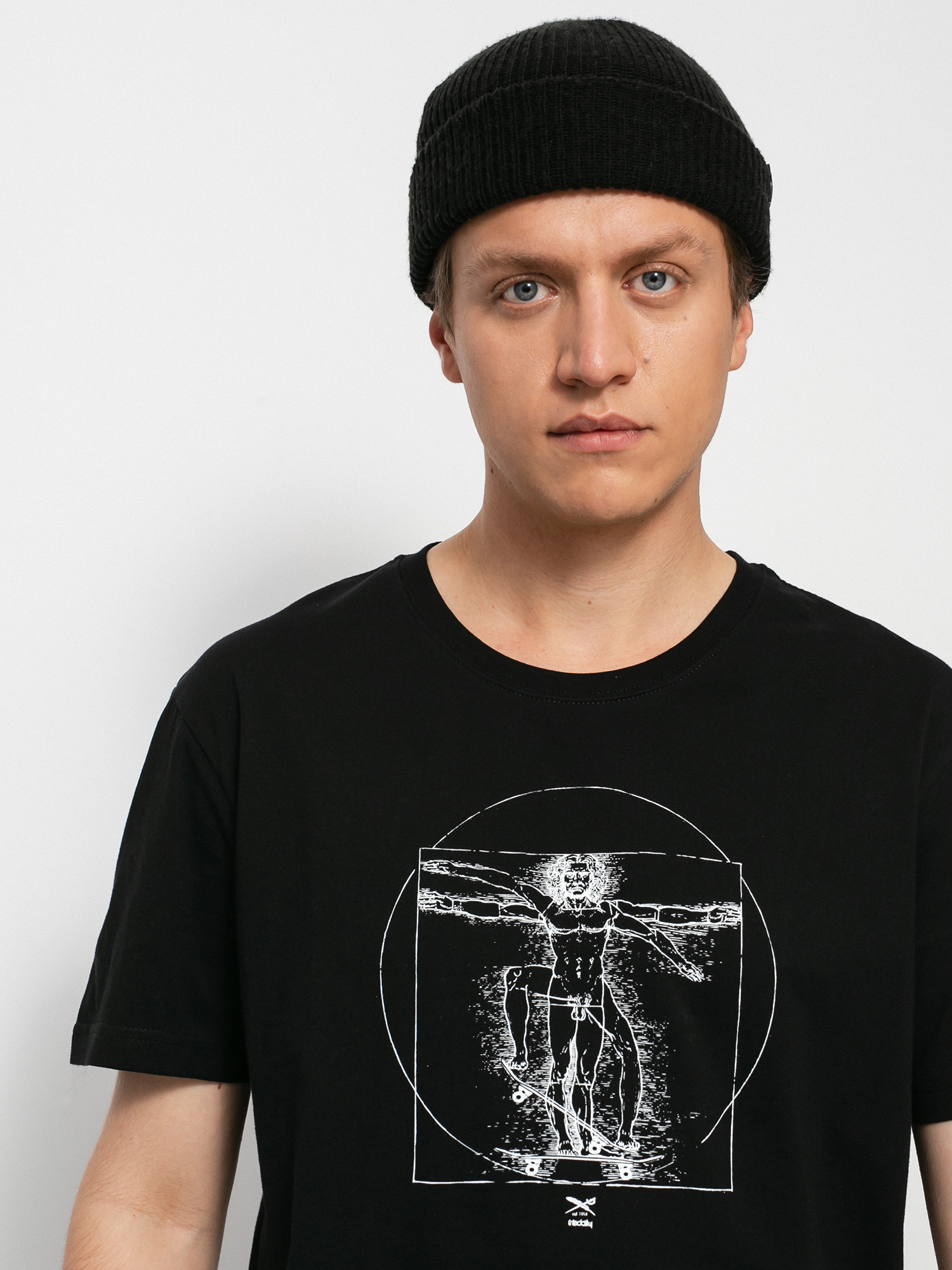 T-shirt Iriedaily Skatevinci (black)