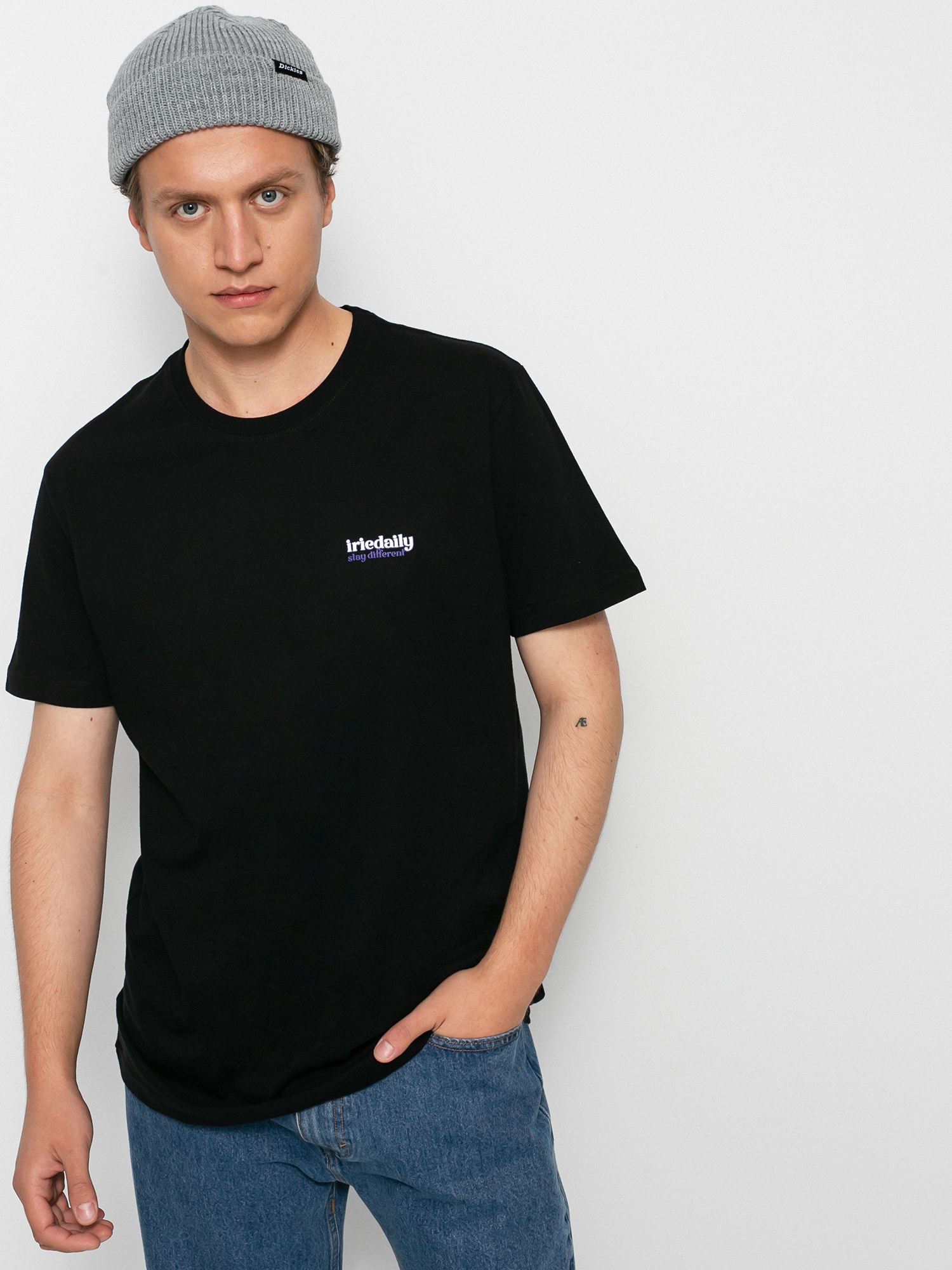 T-shirt Iriedaily City Camping (black)