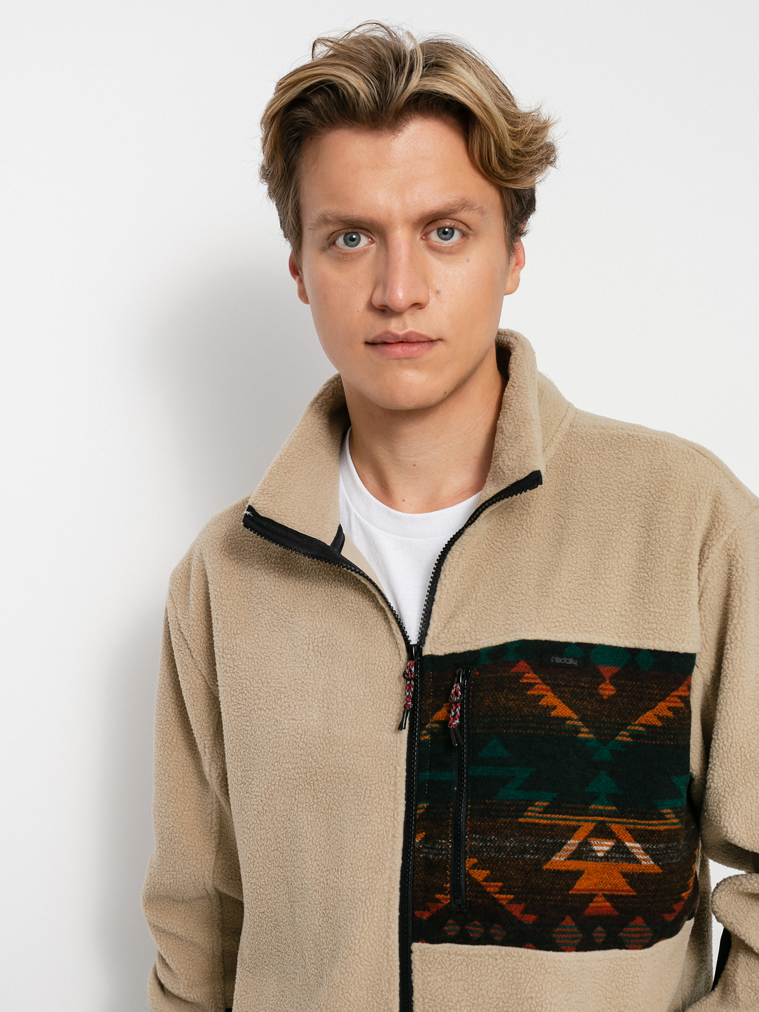 Męski Polar Iriedaily Wonderer Track (khaki)